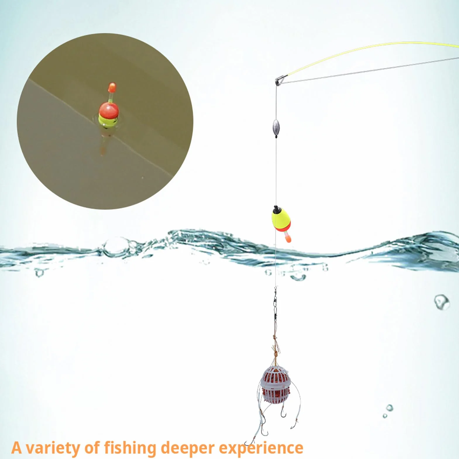 Canne À Pêche Enfant Kit De Pêche - Ensemble Télescopique Léger 55 Pièces