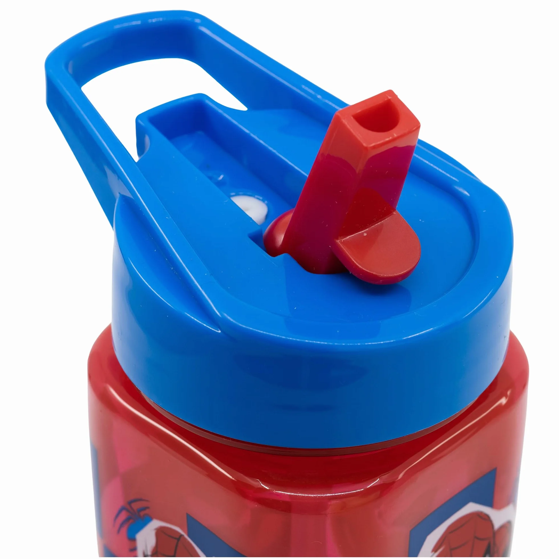 STOR Gourde en Aluminium Spider-Man 740ml - Bouteille Réutilisable avec Bouchon de Sécurité - Idéale pour Jeunes Adultes et Fans