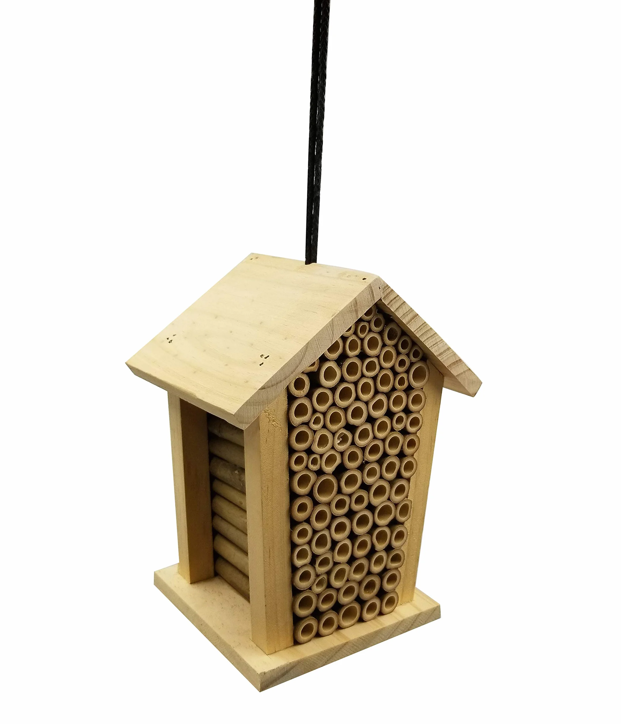 Dehner Natura Louisiana Hôtel à Insectes en Bois de pin Naturel 19 x 15 x 12 cm