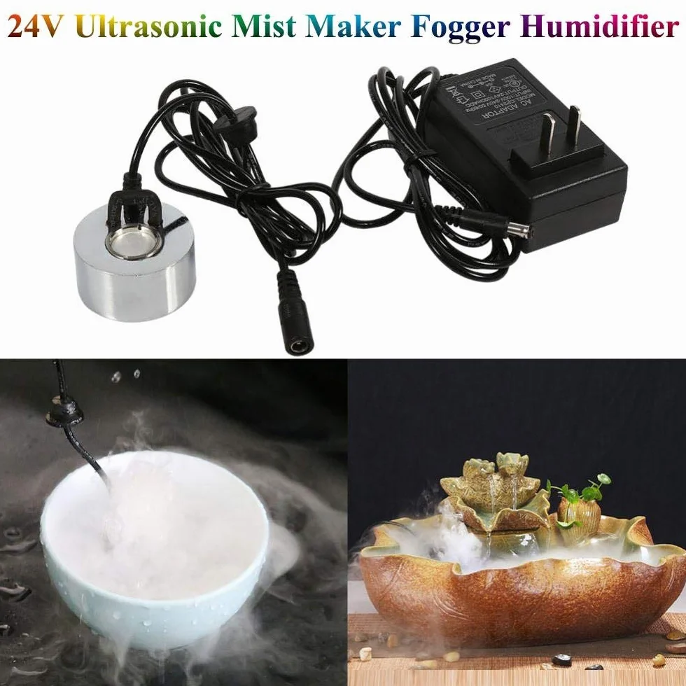 Humidificateur d'air ultrasonique Brumisateur Fontaine d'Eau 100-240V