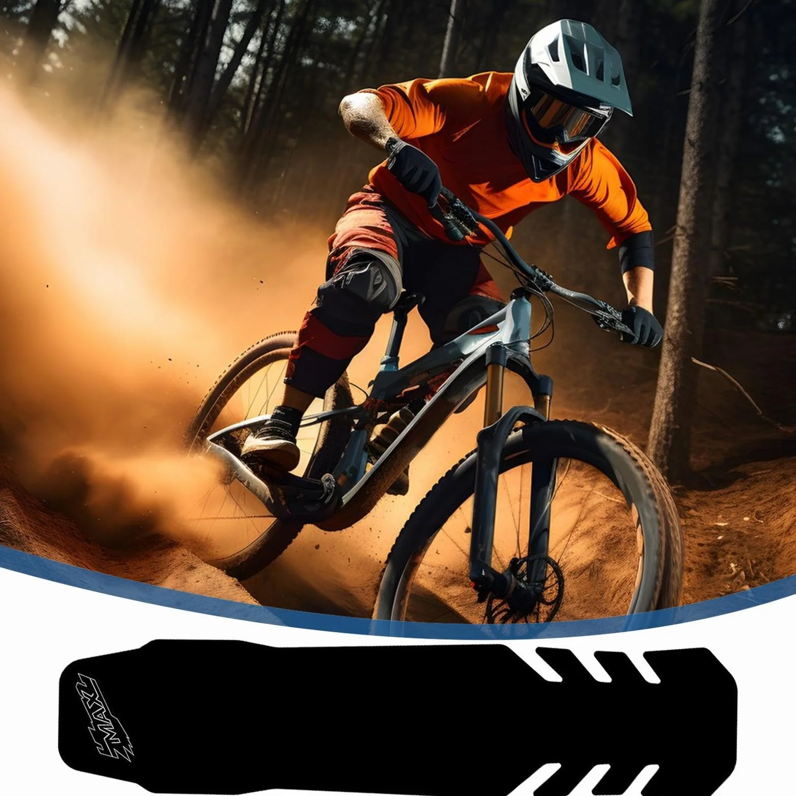 Protection de cadre de vélo – Ruban adhésif de protection anti-collision pour guidon de fourche, peinture