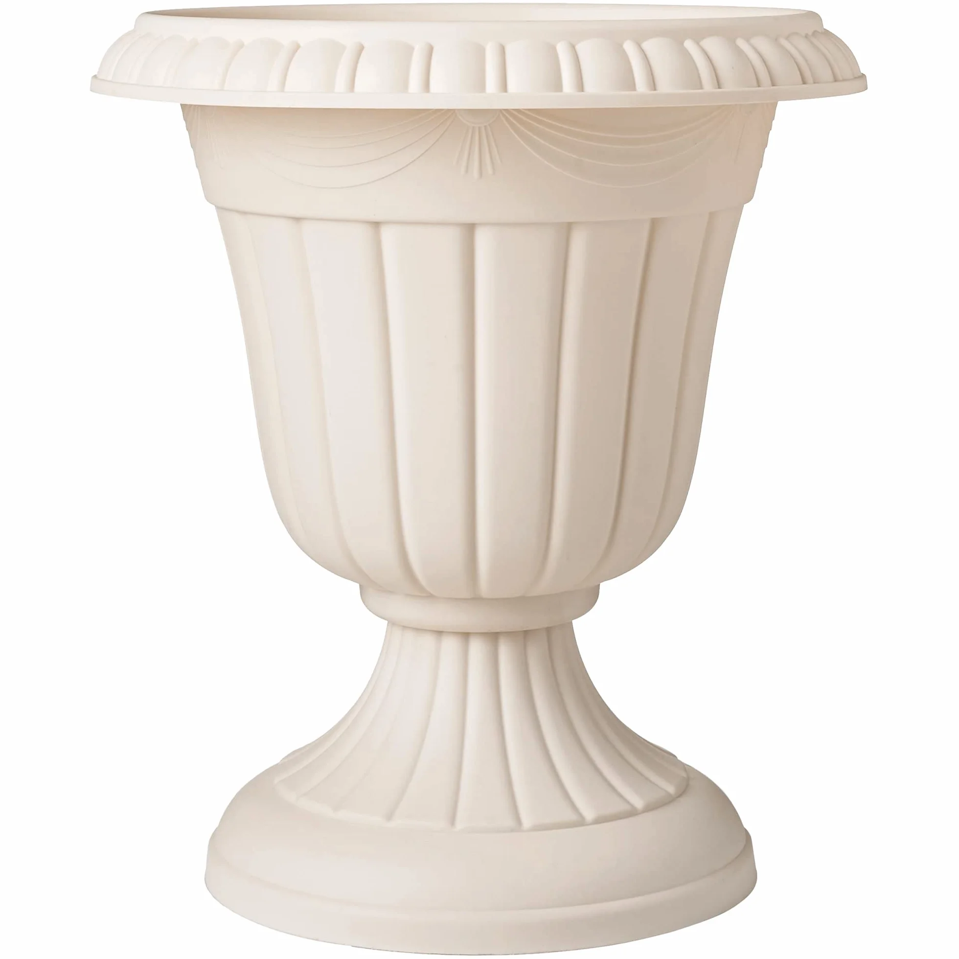 Arcadia Garden Products Pl20bg Traditionnel Plastique Urne 25,4 x 30,5 cm Medium Beige