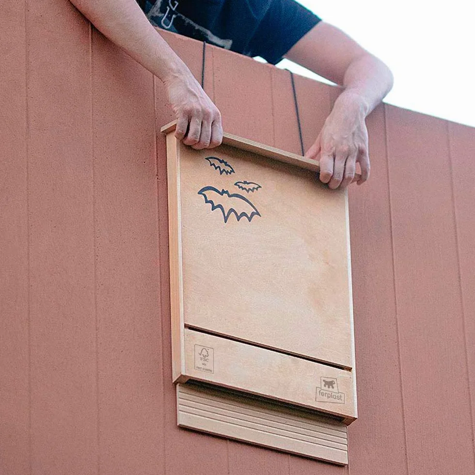 Ferplast Bat House Maison chauve-souris bois FSC Protection moustiques insectes écologique