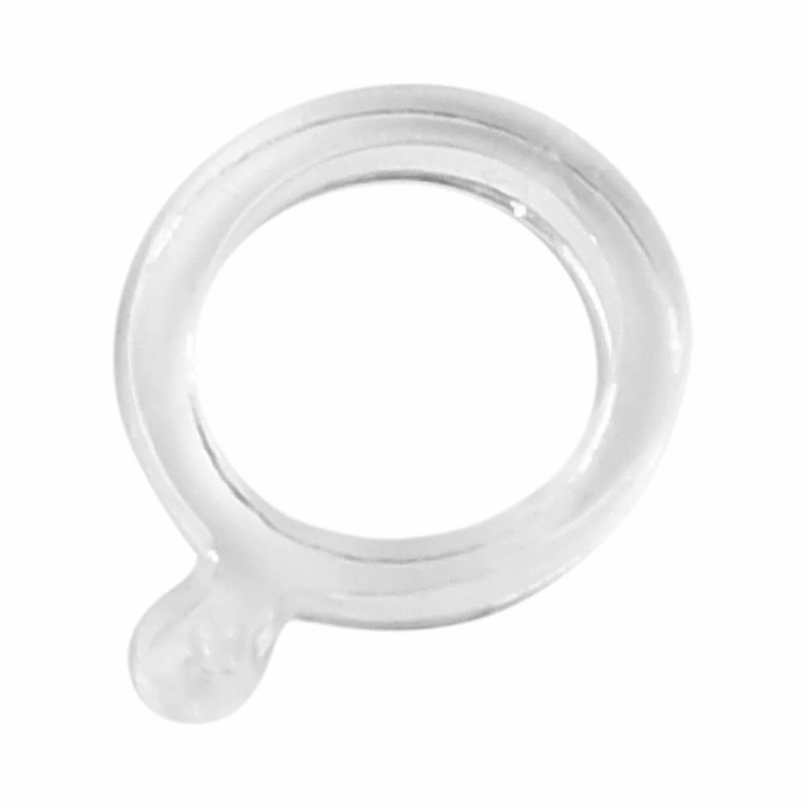 Bandes Élastiques Transparentes en Pellets pour Appâts de Pêche à la Carpe, Trois Tailles (L)