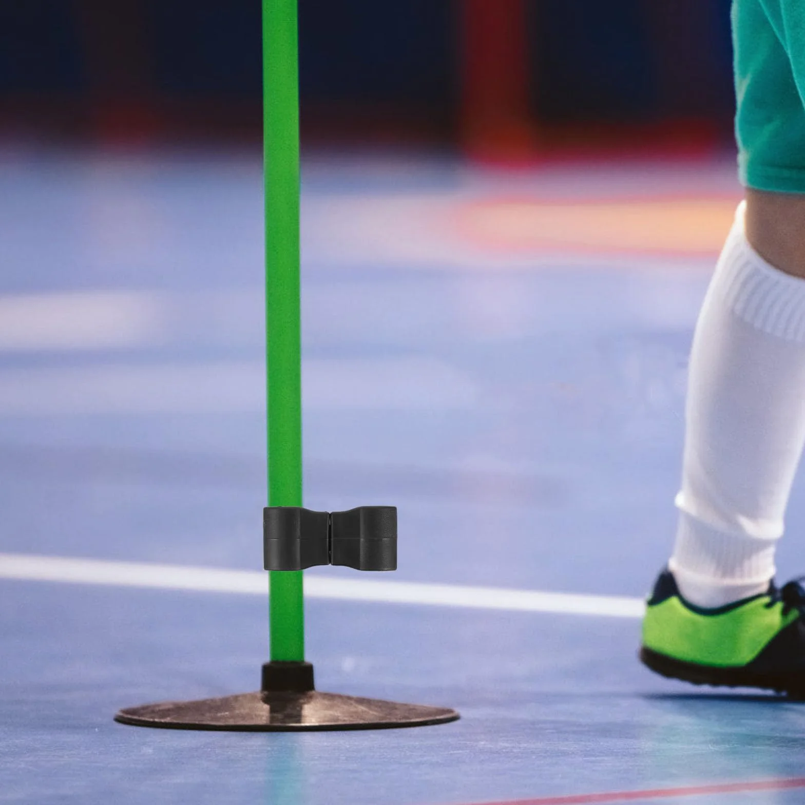10 Pièces Clips de Fixation Plastique pour Piquets Entraînement Football Attaches Robustesse