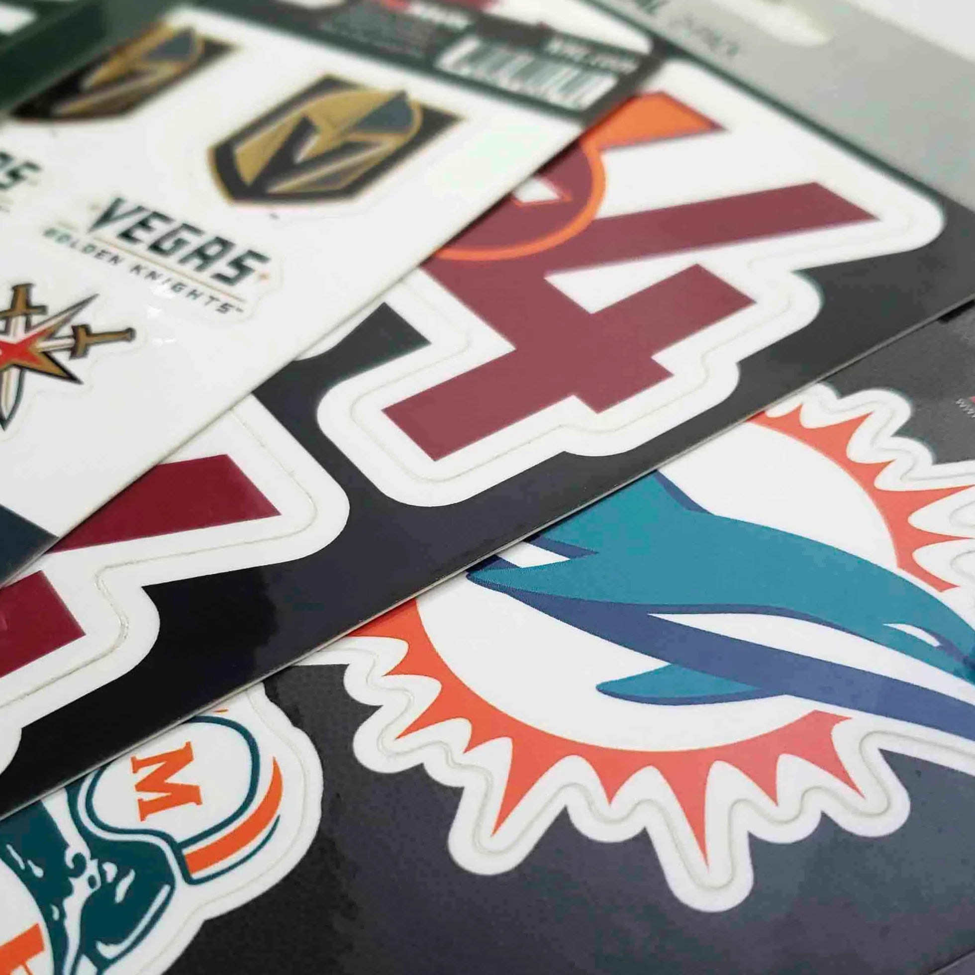 Lot de 3 autocollants NHL Team