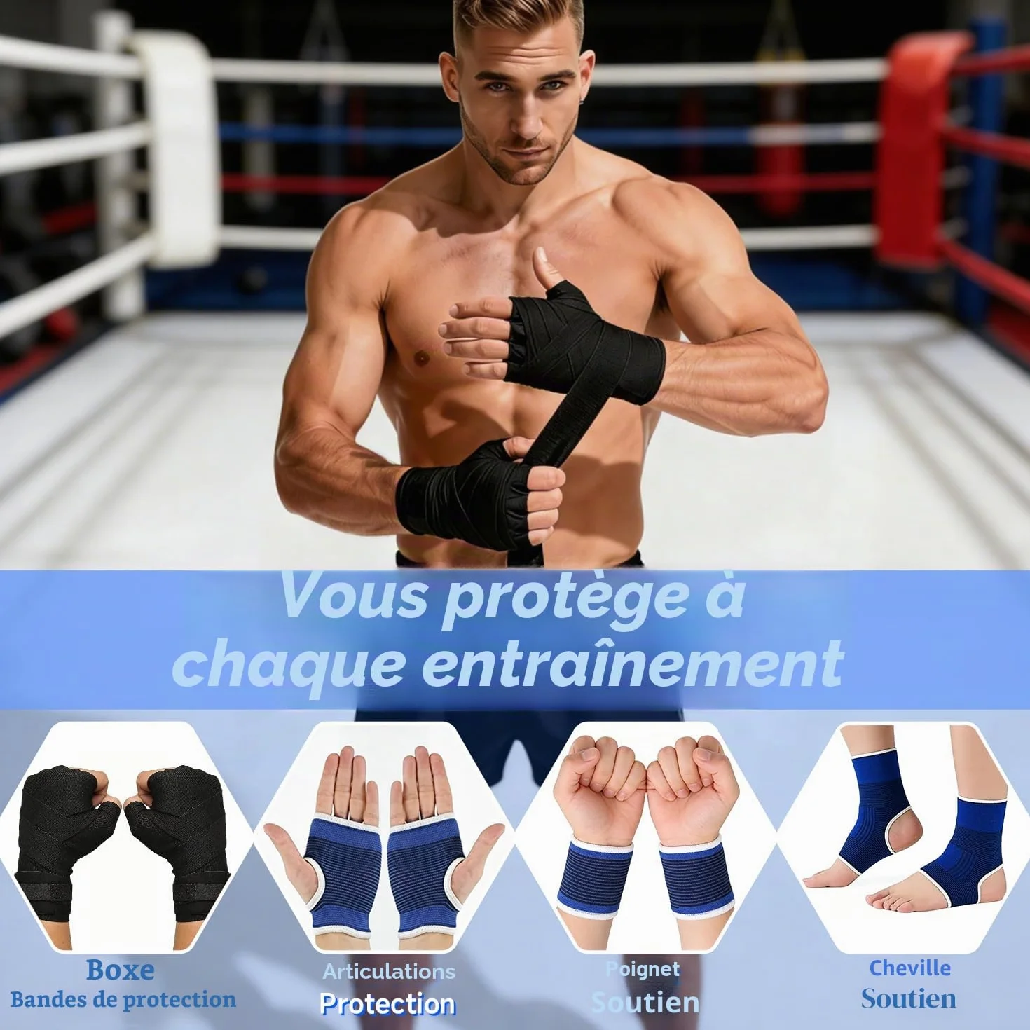 Sac de Frappe Suspendu pour Adultes, Adolescents et Enfants, 120 cm en Tissu Oxford, avec Crochet de Plafond, Chaîne, Bandes, Protège-Poignets pour MMA, Karaté, Kickboxing, Boxe Home-Gym (Non Rempli)