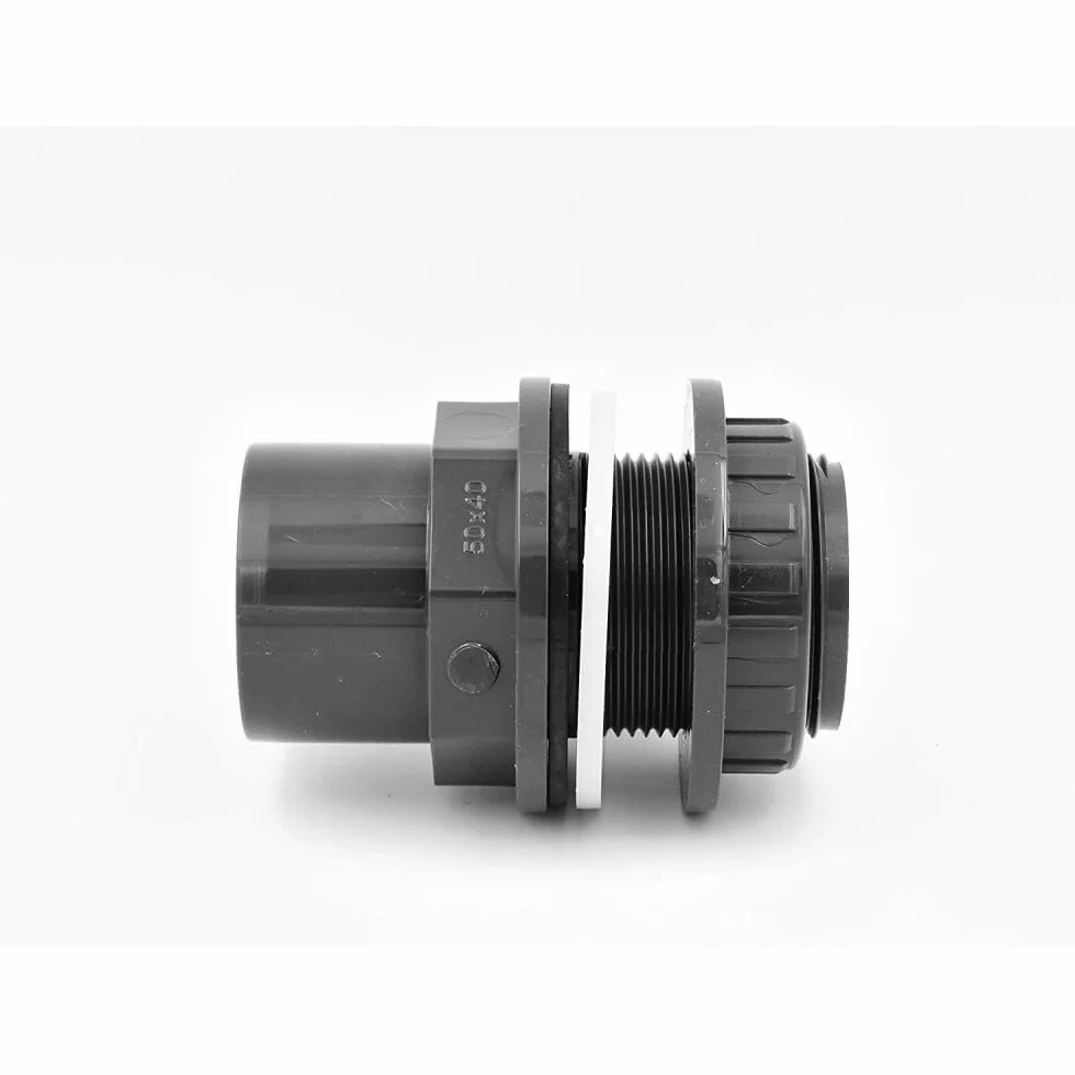 Traversée de paroi PVC 40/32 mm X 1pouce 1/4-32 mm