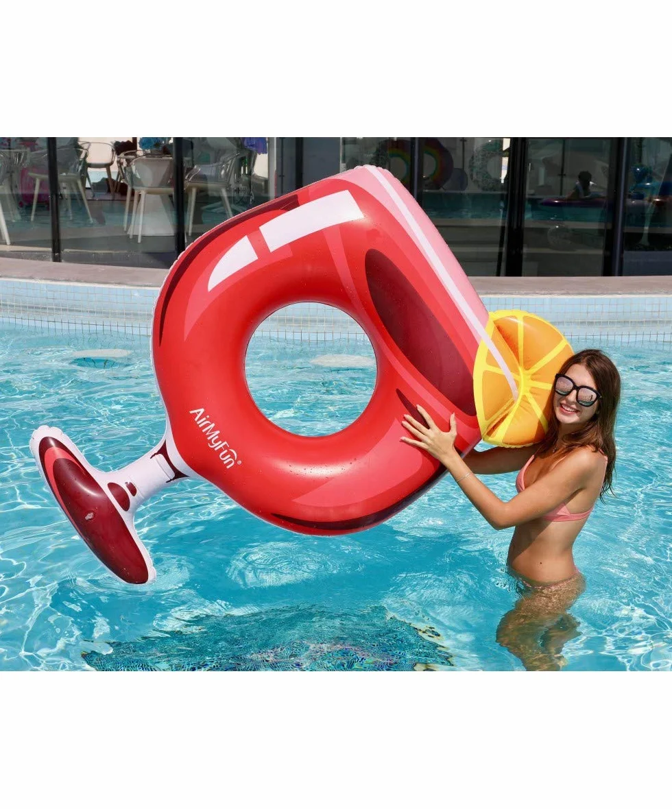 AirMyFun Deluxe Bouée Gonflable Multicolore XXL