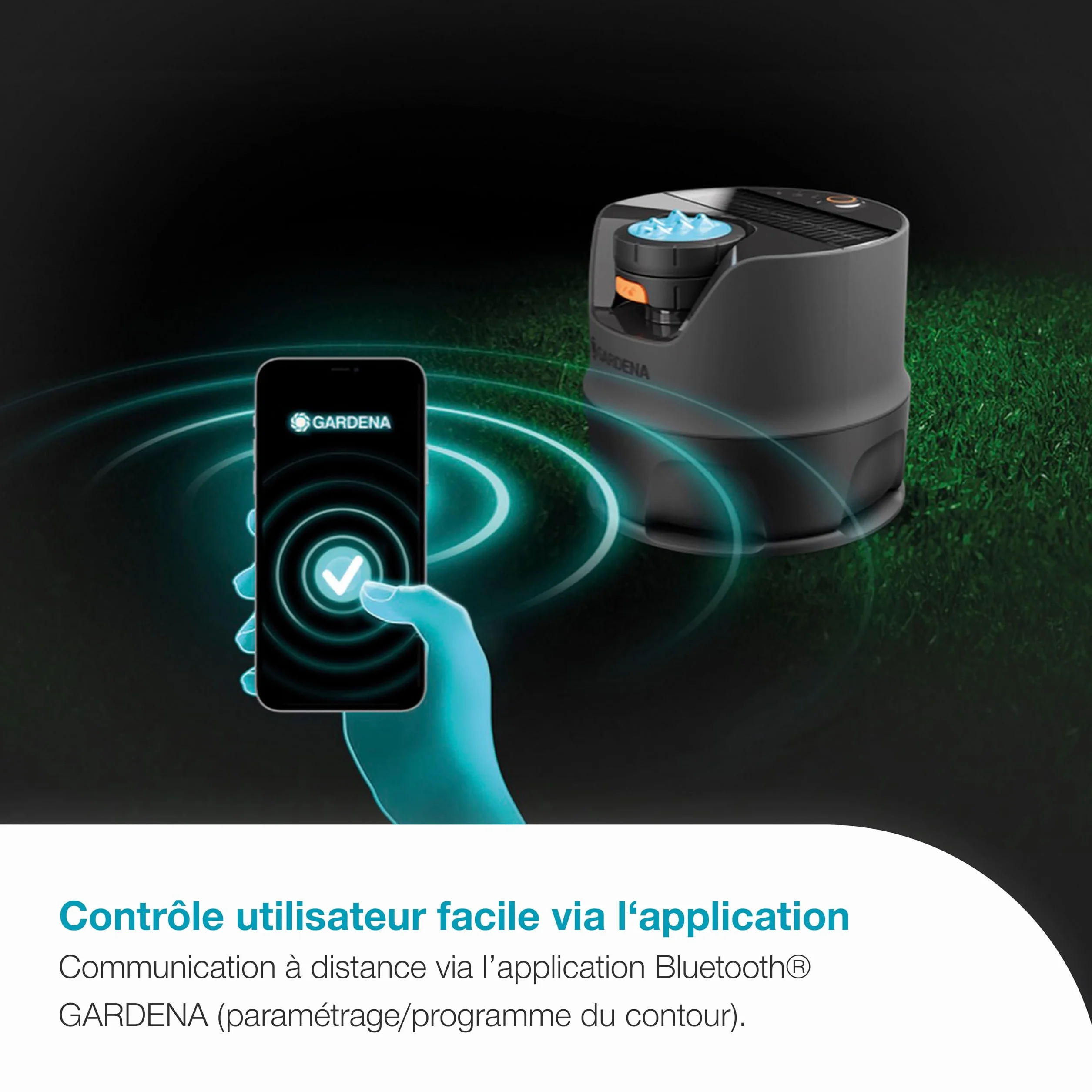 Gardena Système d'arrosage AquaPrecis solaire Bluetooth 320 m² 16000-20
