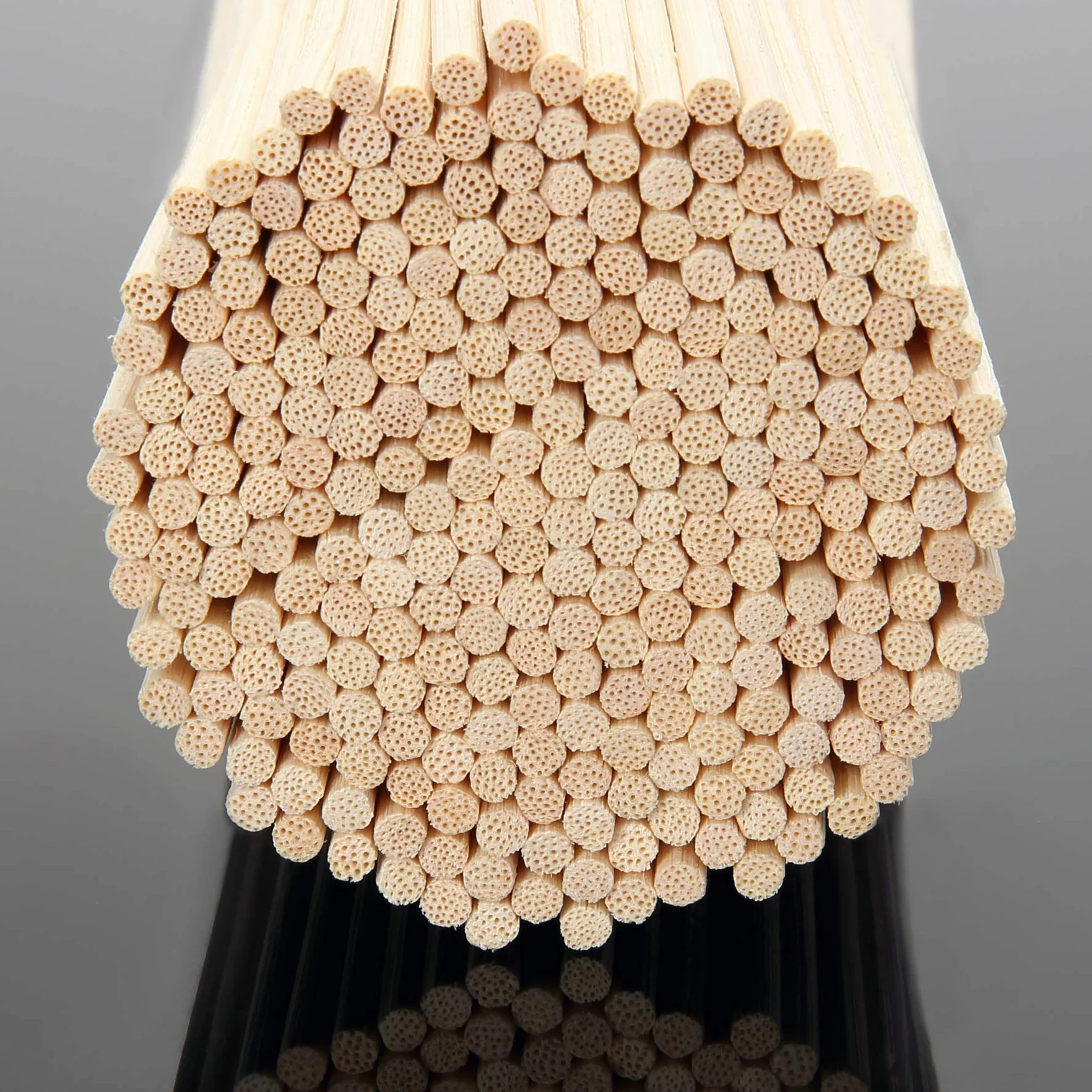 120 Pièces Bâtons de Diffuseur de Roseaux, 25 cm, Naturel pour Maison