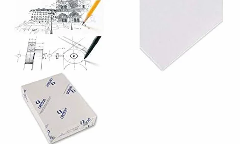 CANSON Papier Bristol 750 x 1100 mm 250 g/m2 Blanc