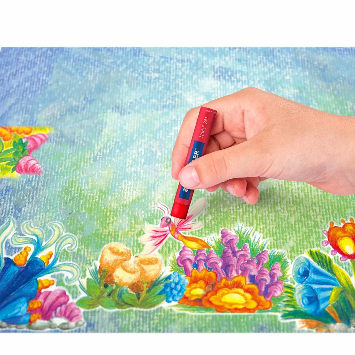 Staedtler Noris 241 Pastels À L'Huile Assortis 16 Pièces