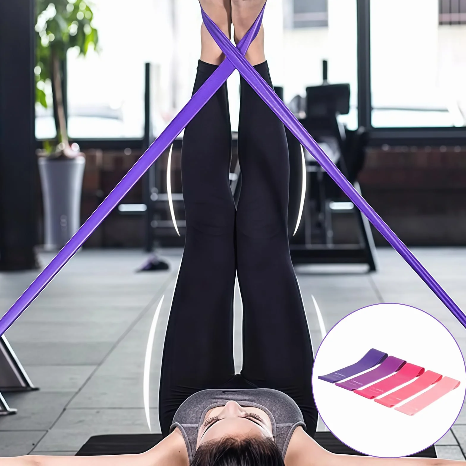 Kit de Pilates Essential de 13 pièces, pour femme, avec balle de pilates, anneau de pilates, bandes de résistance, chaussettes, anneau de Pilates et accessoires pour étirement et fitness