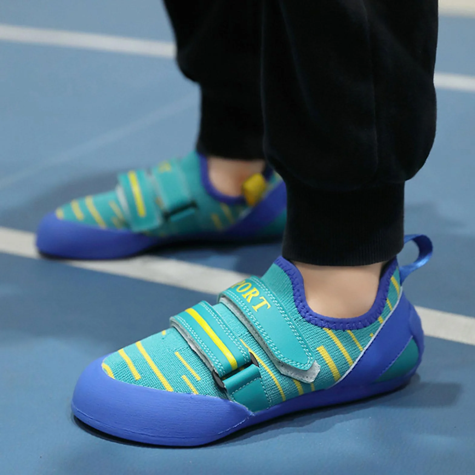 Chaussons d'escalade Ados Légères Respirantes Antidérapant Débutants