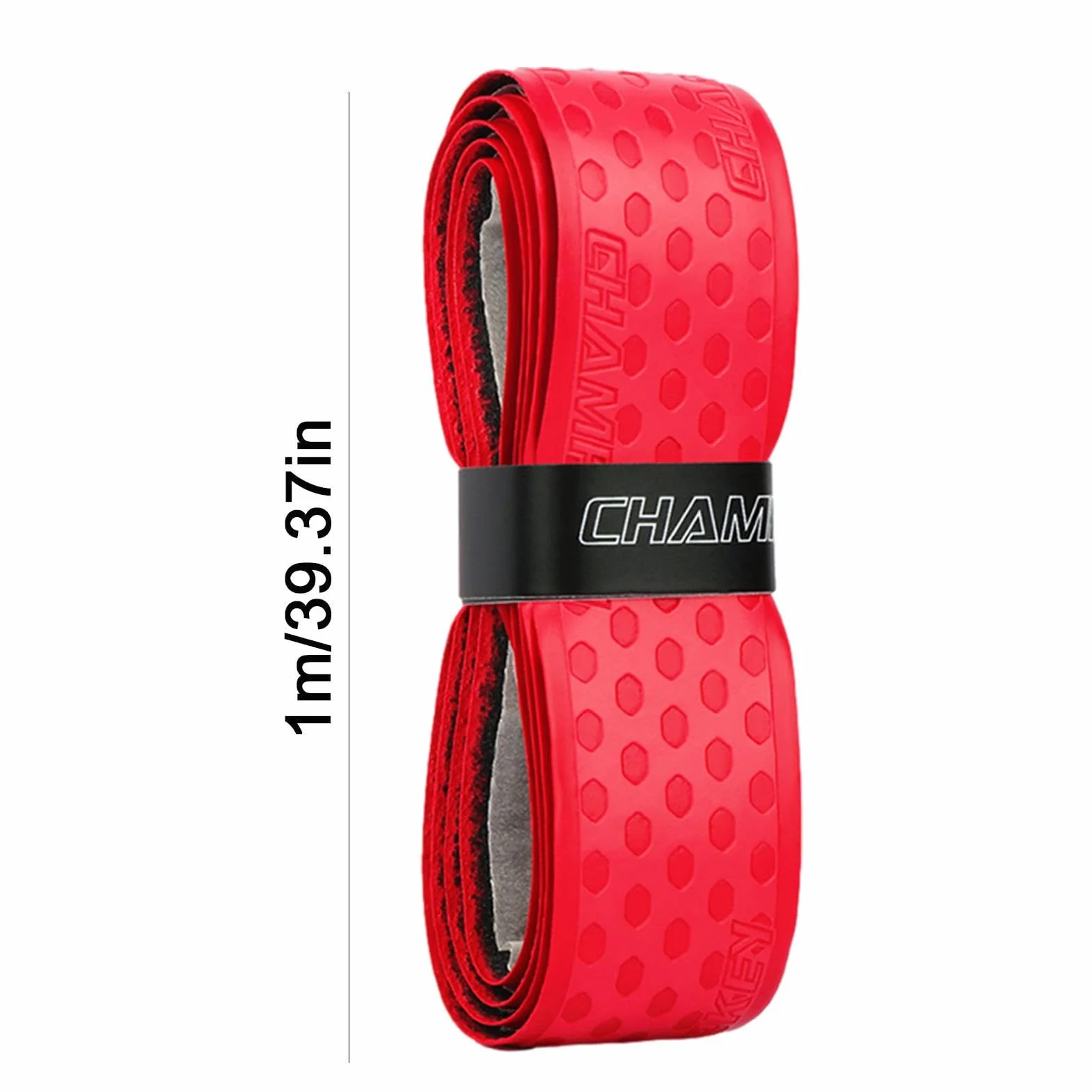 Surgrip de raquette de tennis de badminton,Bande antidérapante anti-transpiration de 1 m, prédécoupée et prise au sec | Bande anti-transpiration antidérapante, surgrip antidérapant pour tennis, baguet