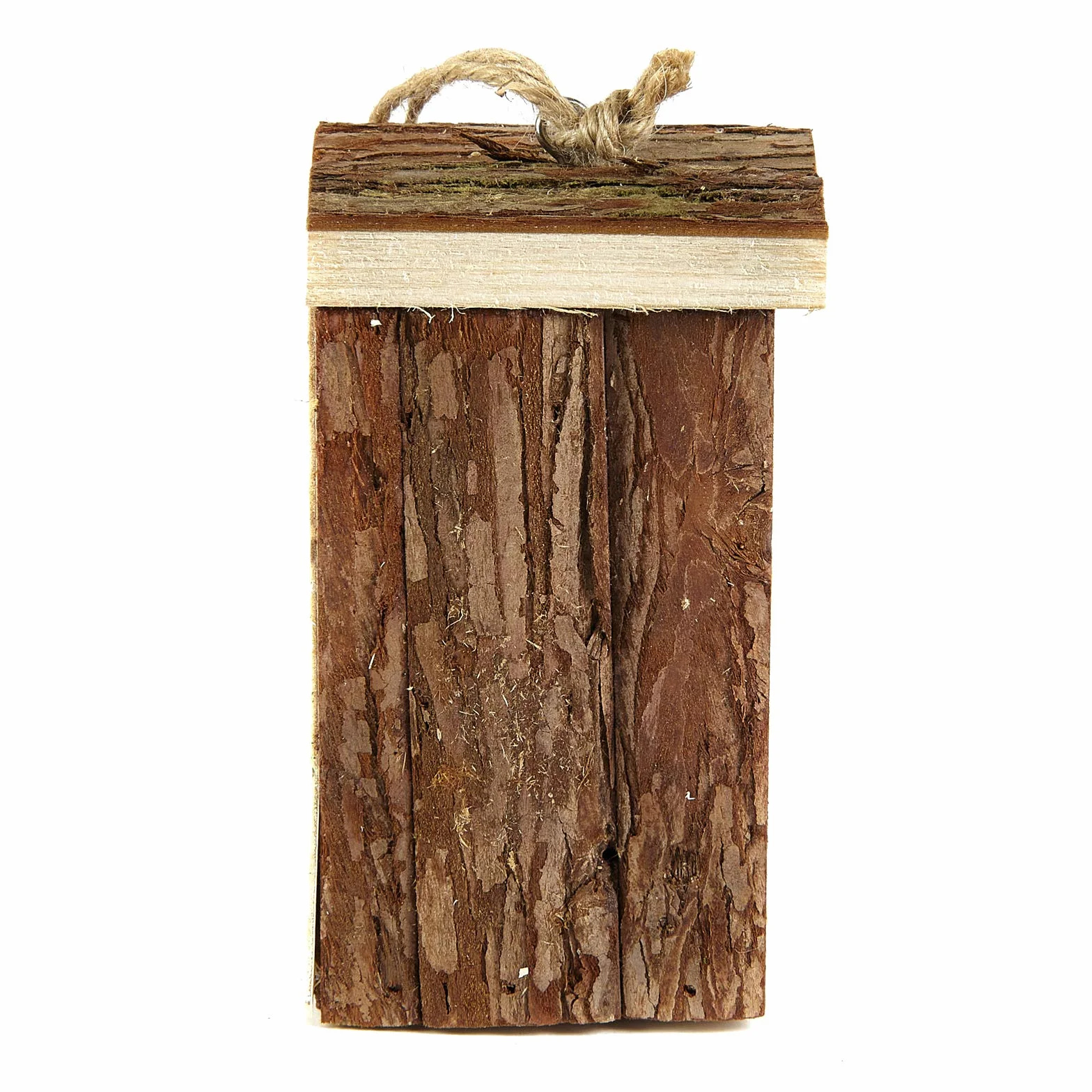 Hôtel à insectes en bois écologique pour abeille papillon 16,5 cm