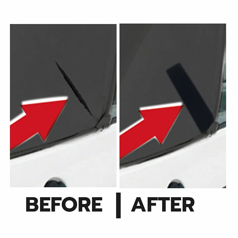 ATG Flick Fix Kit de réparation de bâches de piscine plastique noir, adhésif sous-marin pour fissures, coupures et trous