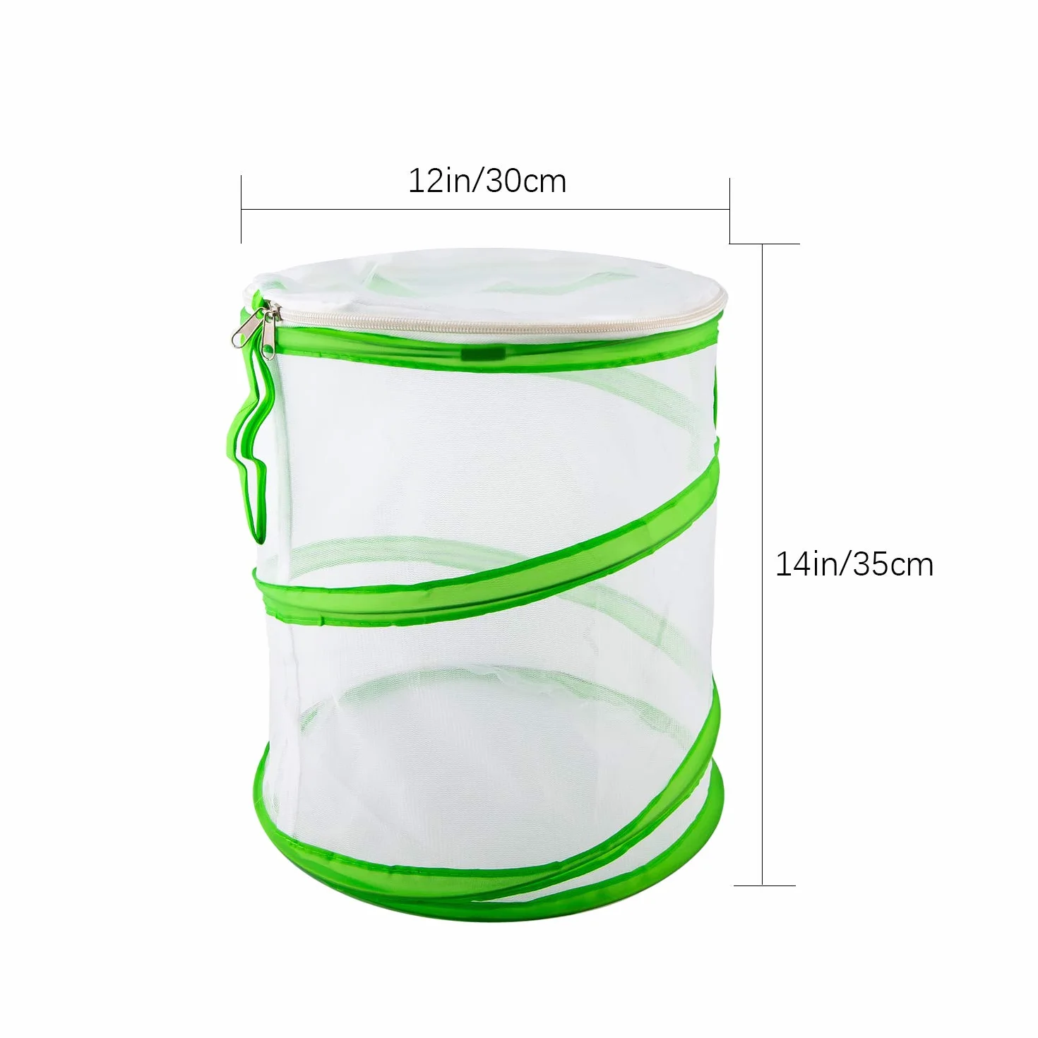 LUTER Habitat d'Insectes et de Papillons Cage Pliable 30×35cm pour l'Enseignement des Sciences