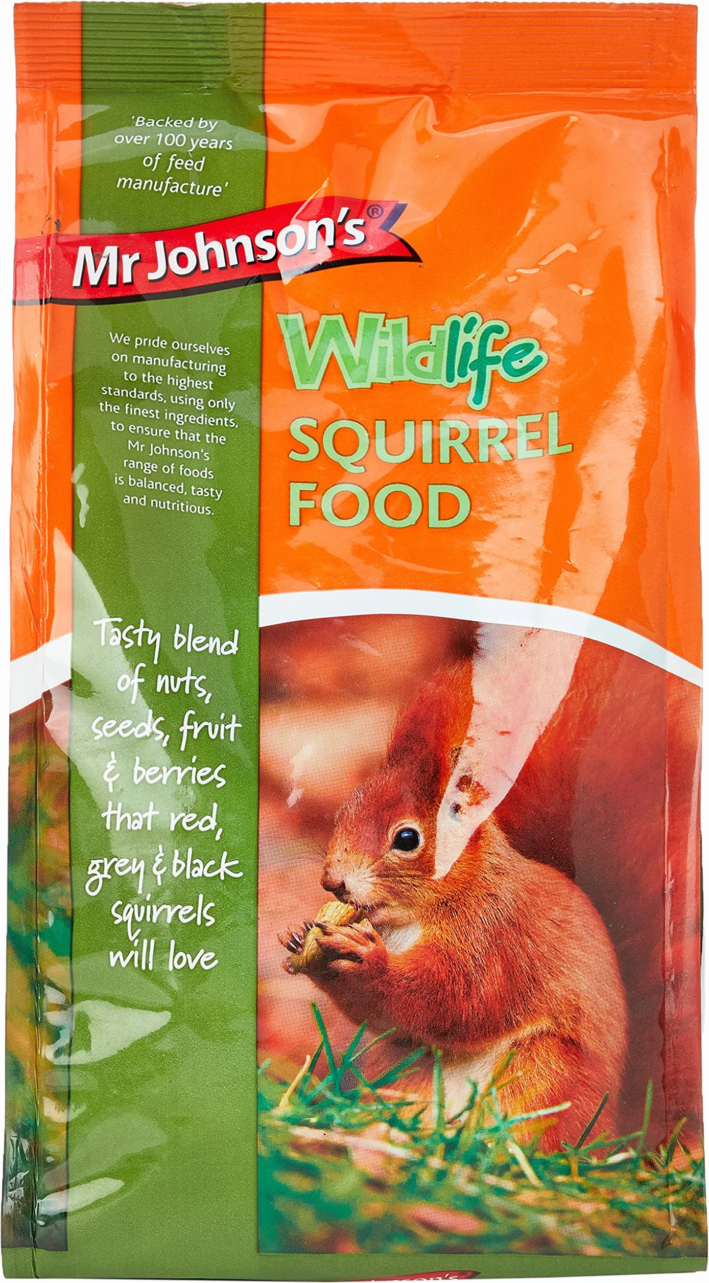 Mr Johnsons Wild Life Alimentation pour écureuils, 900 g
