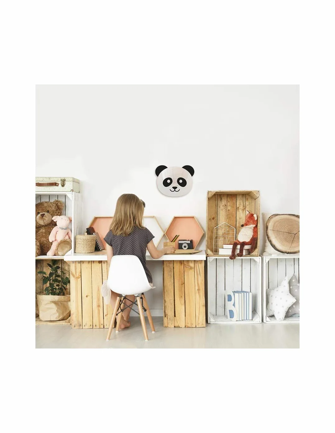 Miroir Enfant Tête Panda