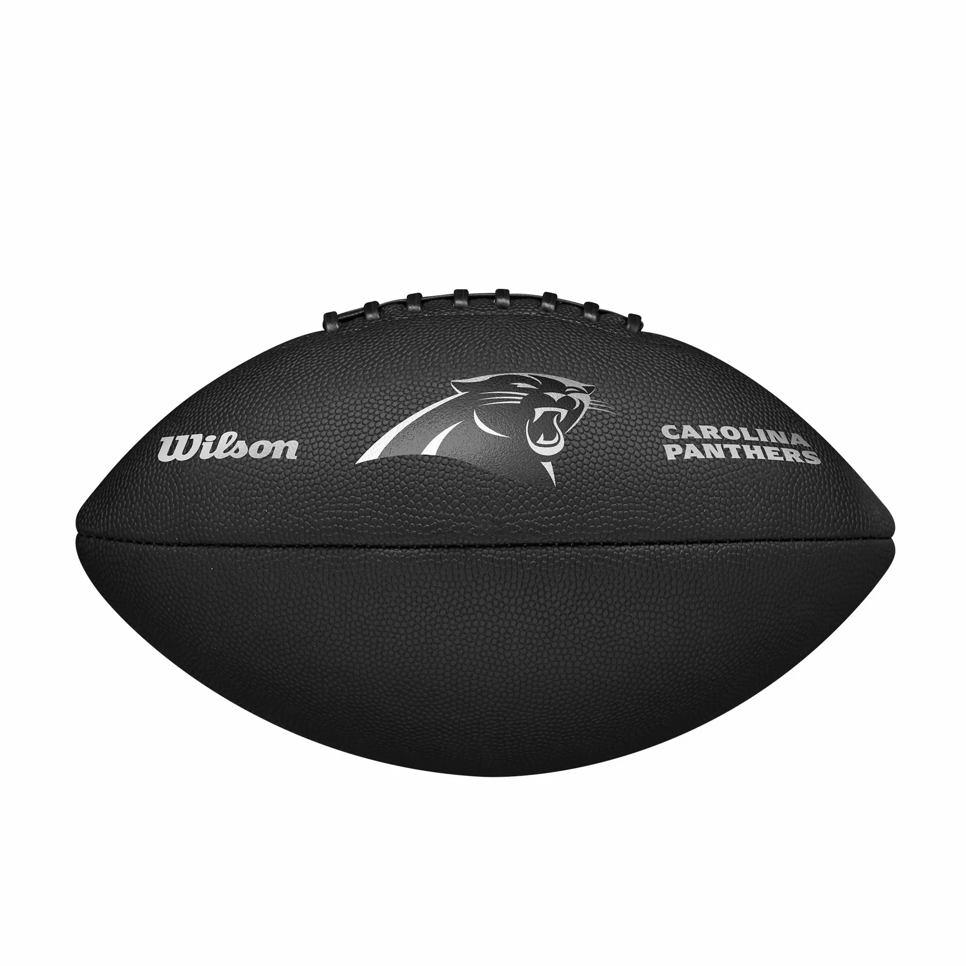 Wilson Ballon de Football NFL Team Metallic Premiere - Taille Officielle, Carolina Panthers