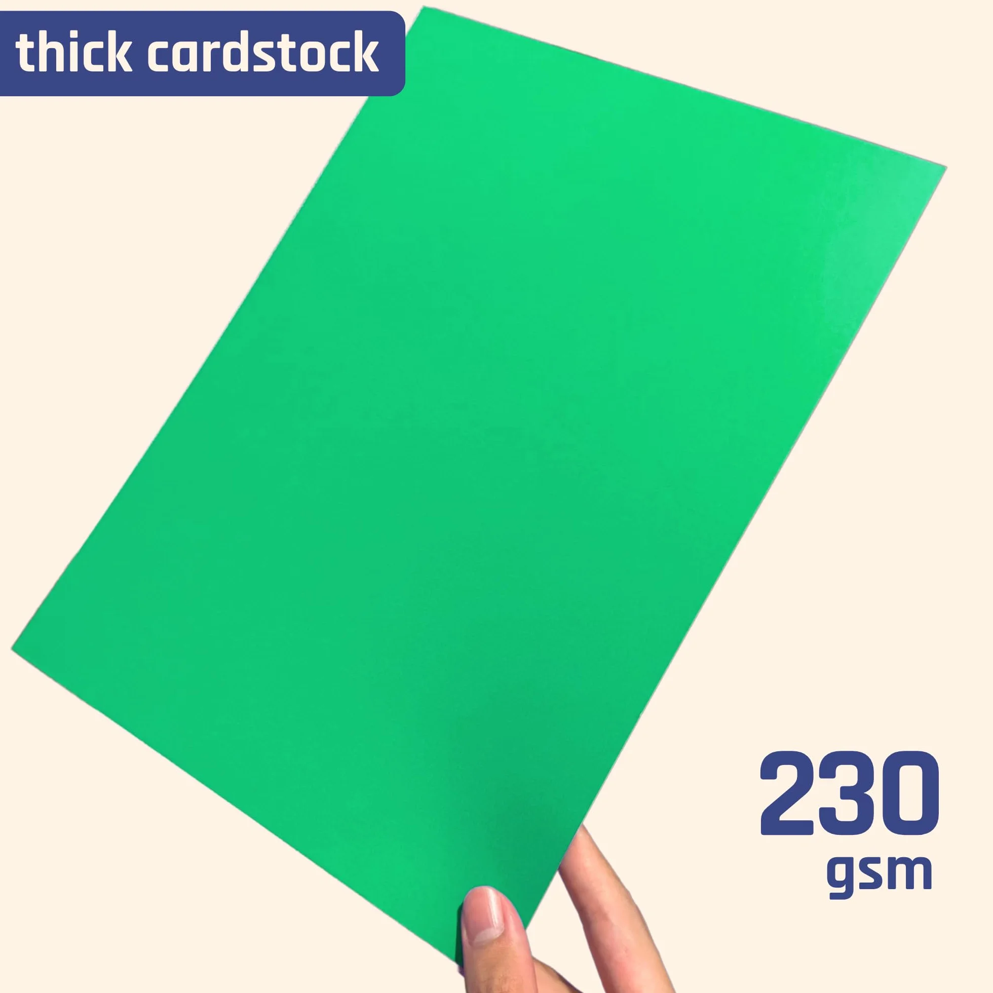 Feuille A4 Cartonnée Rouge 230g/m² - 30 Pièces Papier Cartonné