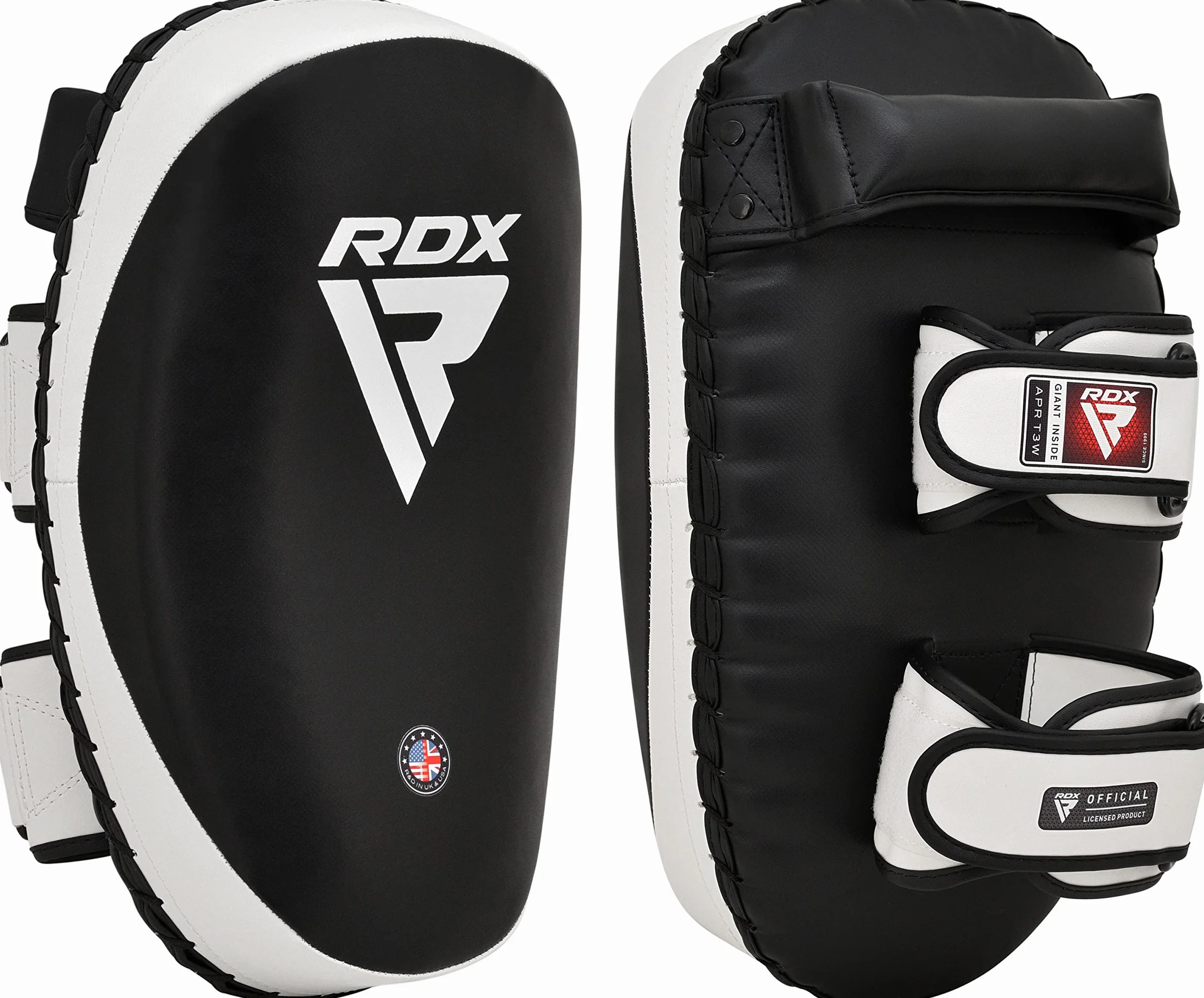 RDX MMA Bouclier Frappe Paos Kick Boxing Muay Thai Pad Entraînement Muay Thai Sanda Kick Shield Boxe Thaïlandaise Arts Martiaux Cible Pattes d'ours pour entraînement de Boxe Tækwondo Muay