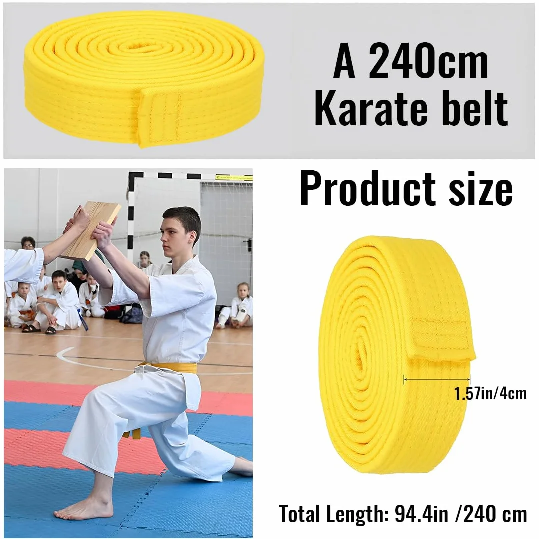 Ceinture d'arts martiaux Judo Taekwondo Karaté professionnelle 240cm