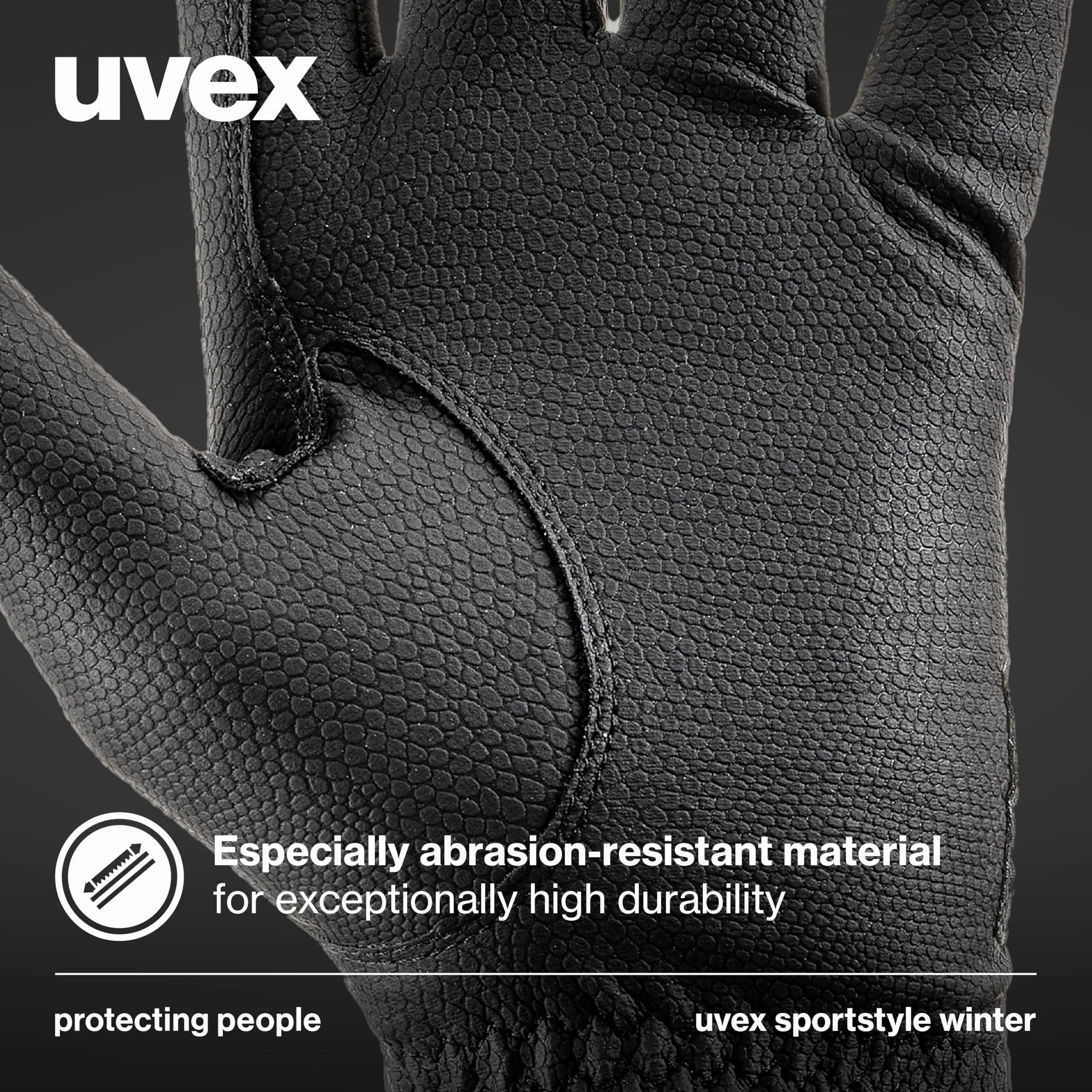 Uvex Sportstyle Winter - Gants d’équitation Élastiques pour Hommes et Femmes - Excellente Adhérence et Durable - Isolation Thinsulate