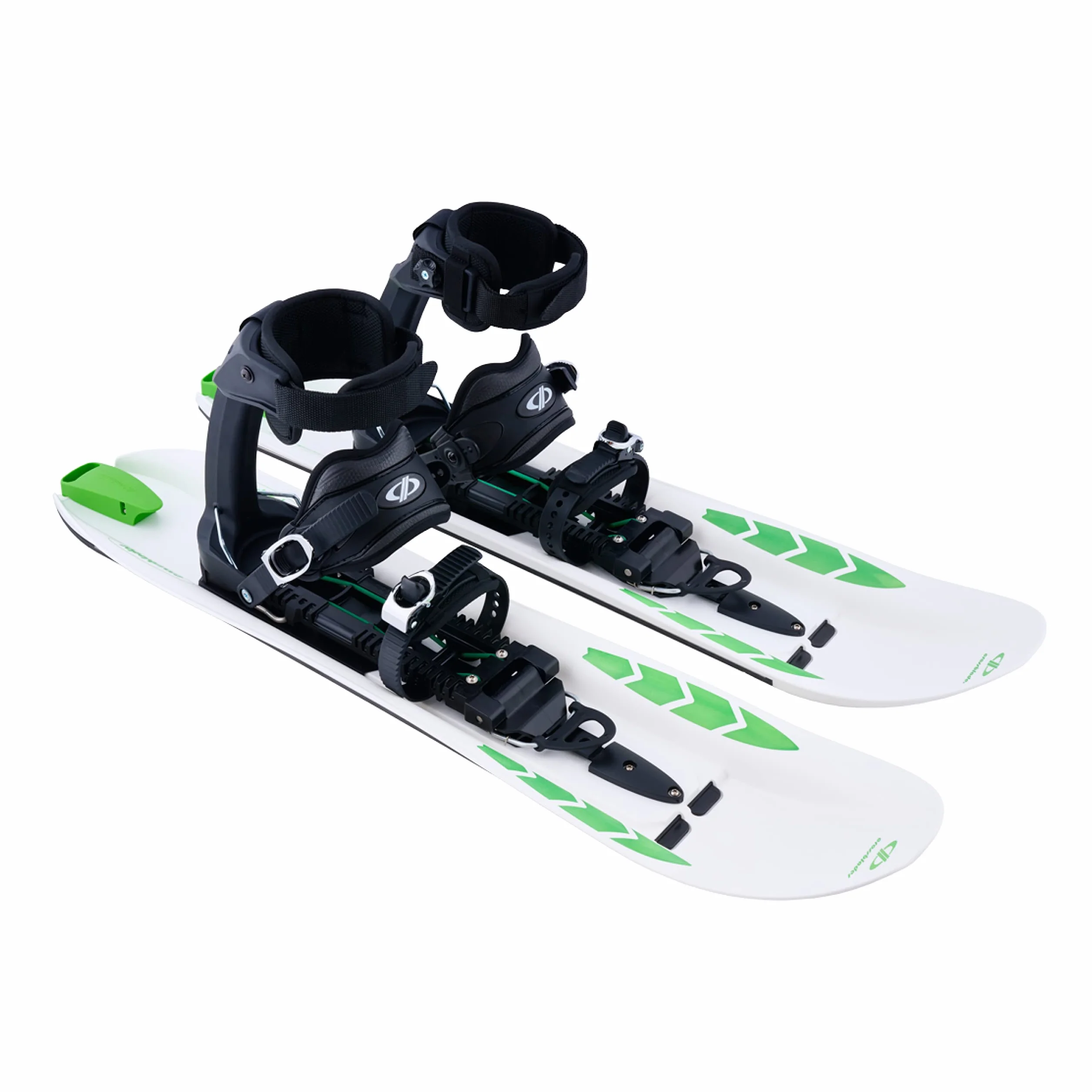Softboot Raquettes à Neige Blanches 36-46 I 3 en 1 pour Monter, Conduire, Glisser I Raquettes à Neige pour Ski avec Chaussures de randonnée