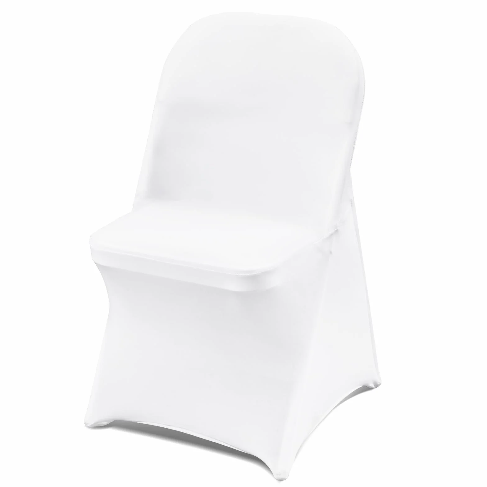 VEVOR Housse de Chaise Spandex 30PCS Universel Taille 406x508x762 mm Blanc