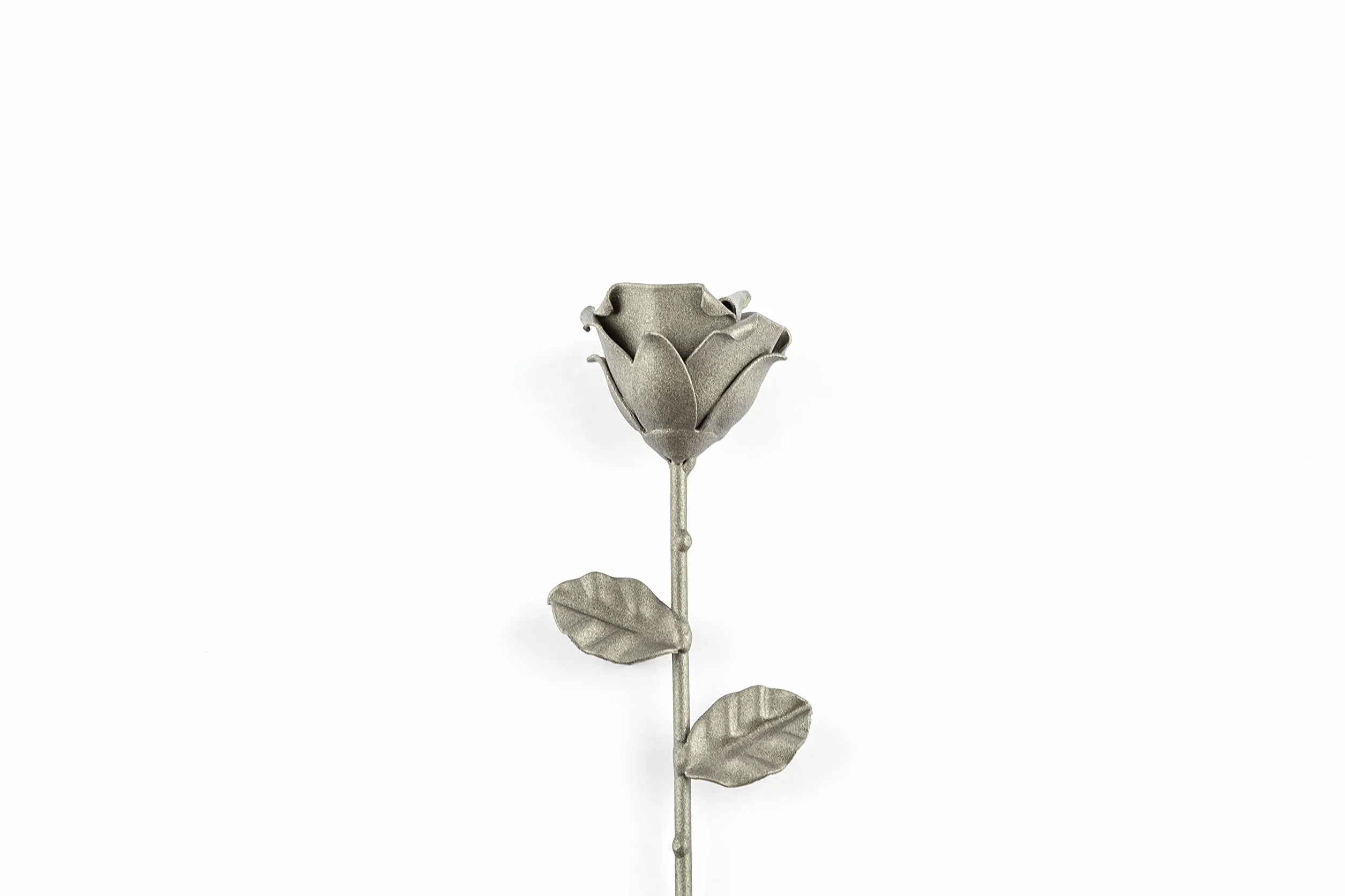 Rose Éternelle en Fer Forgée à la Main - Cadeau Saint-Valentin, Fête des Mères, Anniversaire