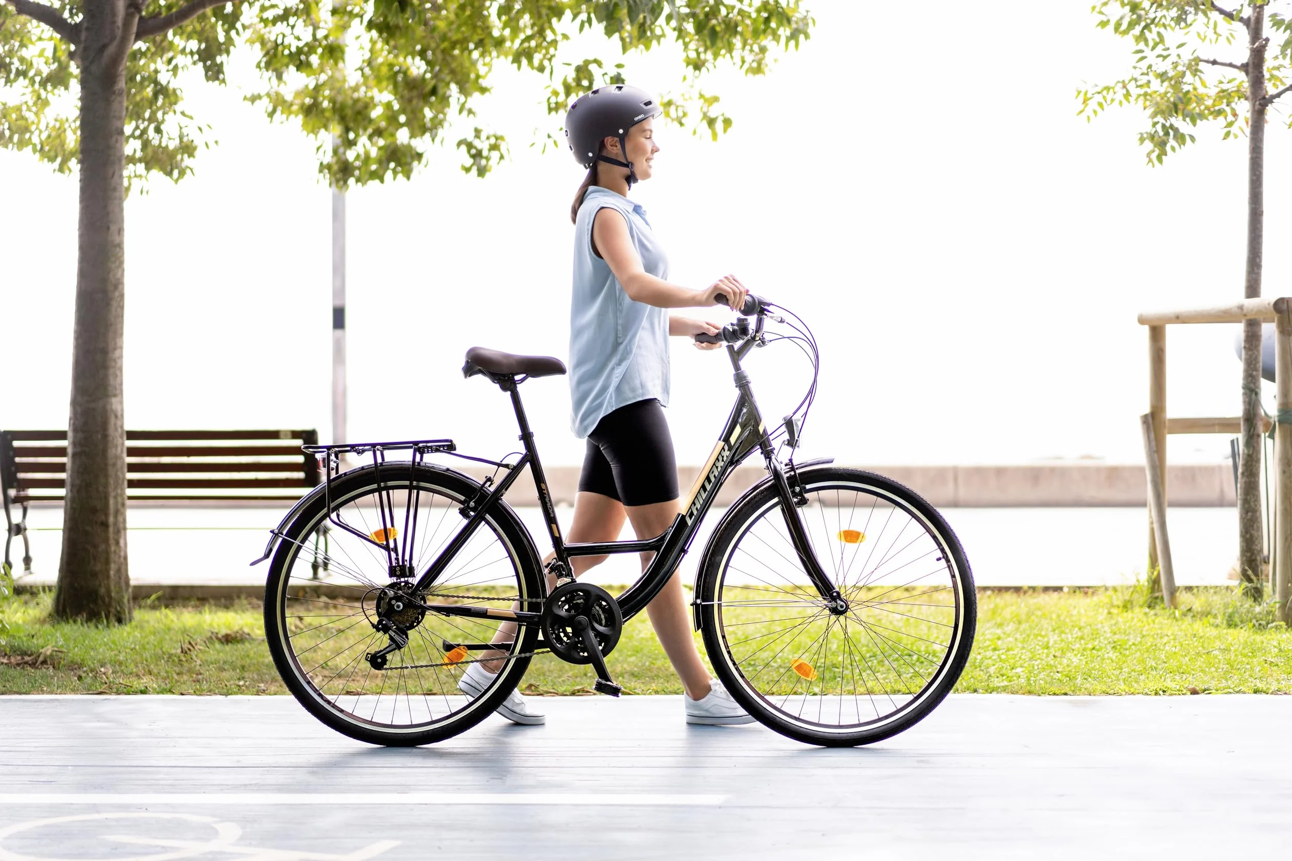 Chillaxx Bike Strada Premium Vélo de Ville 26" 28" 21 Vitesses