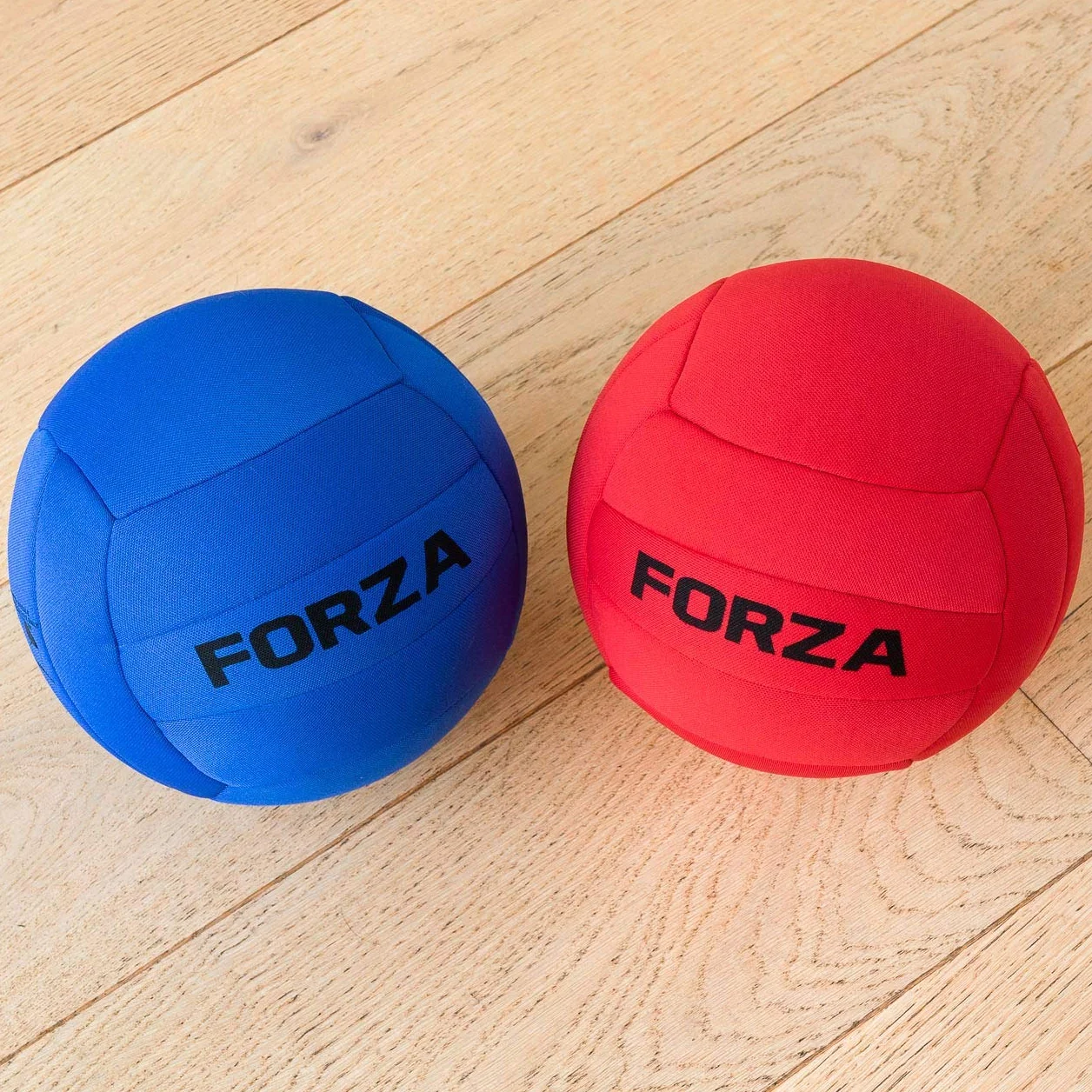 FORZA Ballon Prisonnier 18cm Taille 2 - Jeux Enfant - Balles de Ballon Prisonnier - Rouge ou Bleu - Pack de 1 ou 6