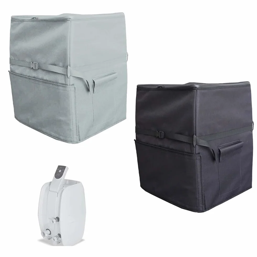 Housse de pompe de chauffage pour spa Oxford durable avec revêtement UV fermeture éclair ouverture latérale protection intempéries