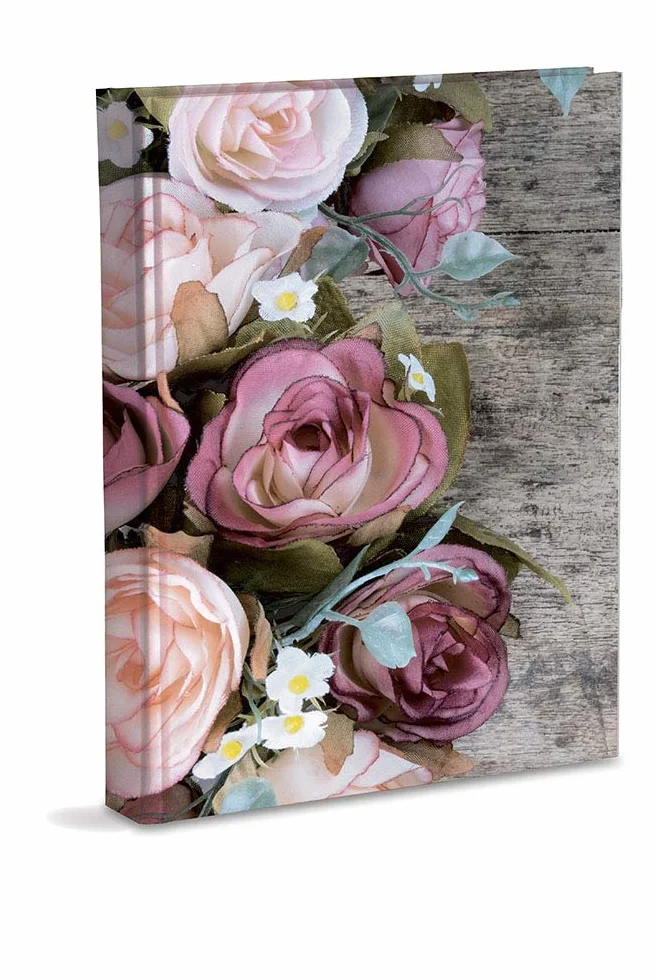 Album Photo 21x28 cm Pochettes Motif Rose 200 Photos 13x18