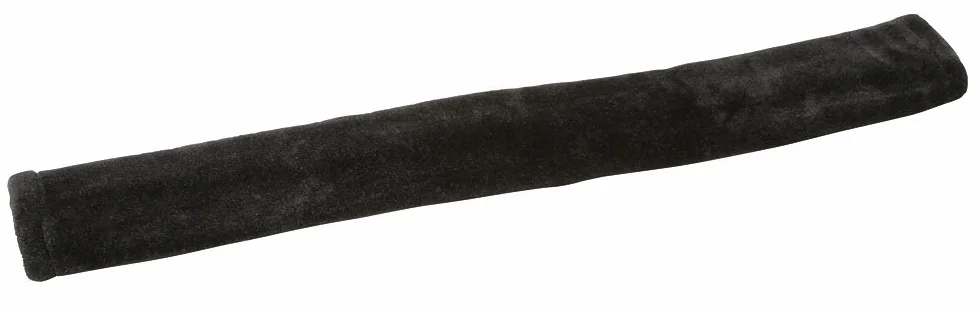 Covalliero Kerbl Saddle Strap Curly Black with Roll Buckles