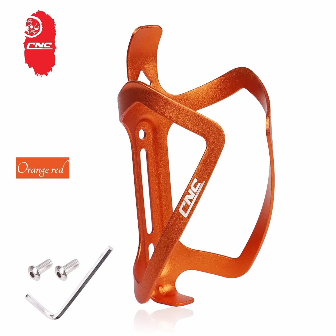 CNC Porte-bouteille pour vélo de course, VTT, VTT (noir/rouge/bleu/orange)