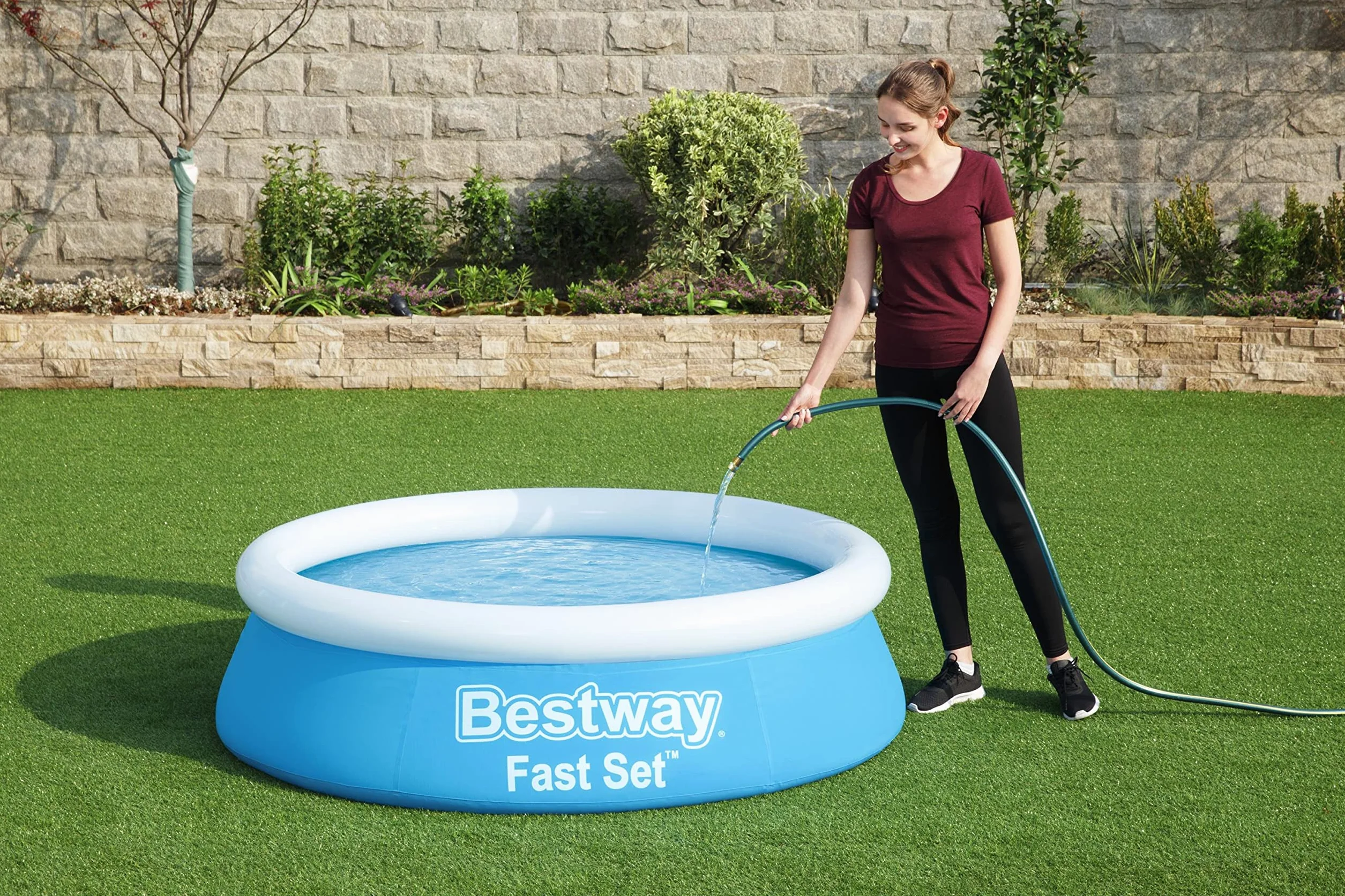 Bestway Fast Set™ Piscine Hors Sol Ronde 183 x 51 cm Bleu