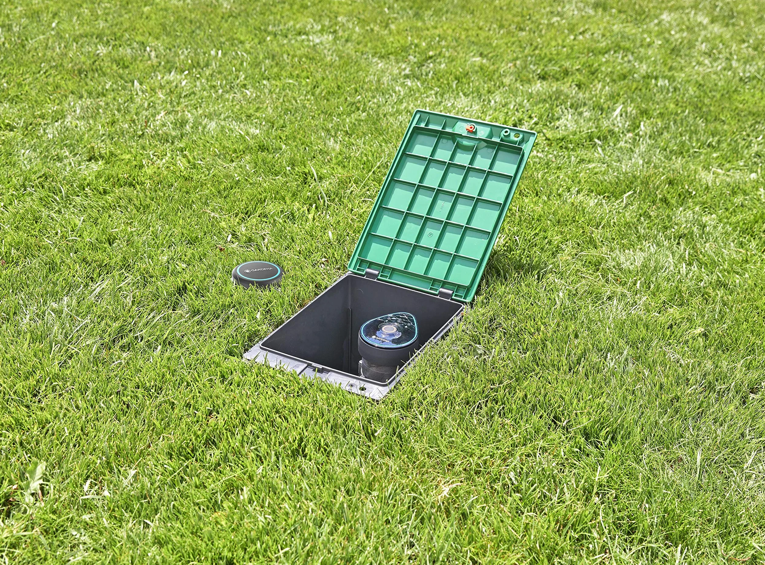 Gardena Boîtier de commande Bluetooth 9 V arrosage automatique configurable via appli sans câble
