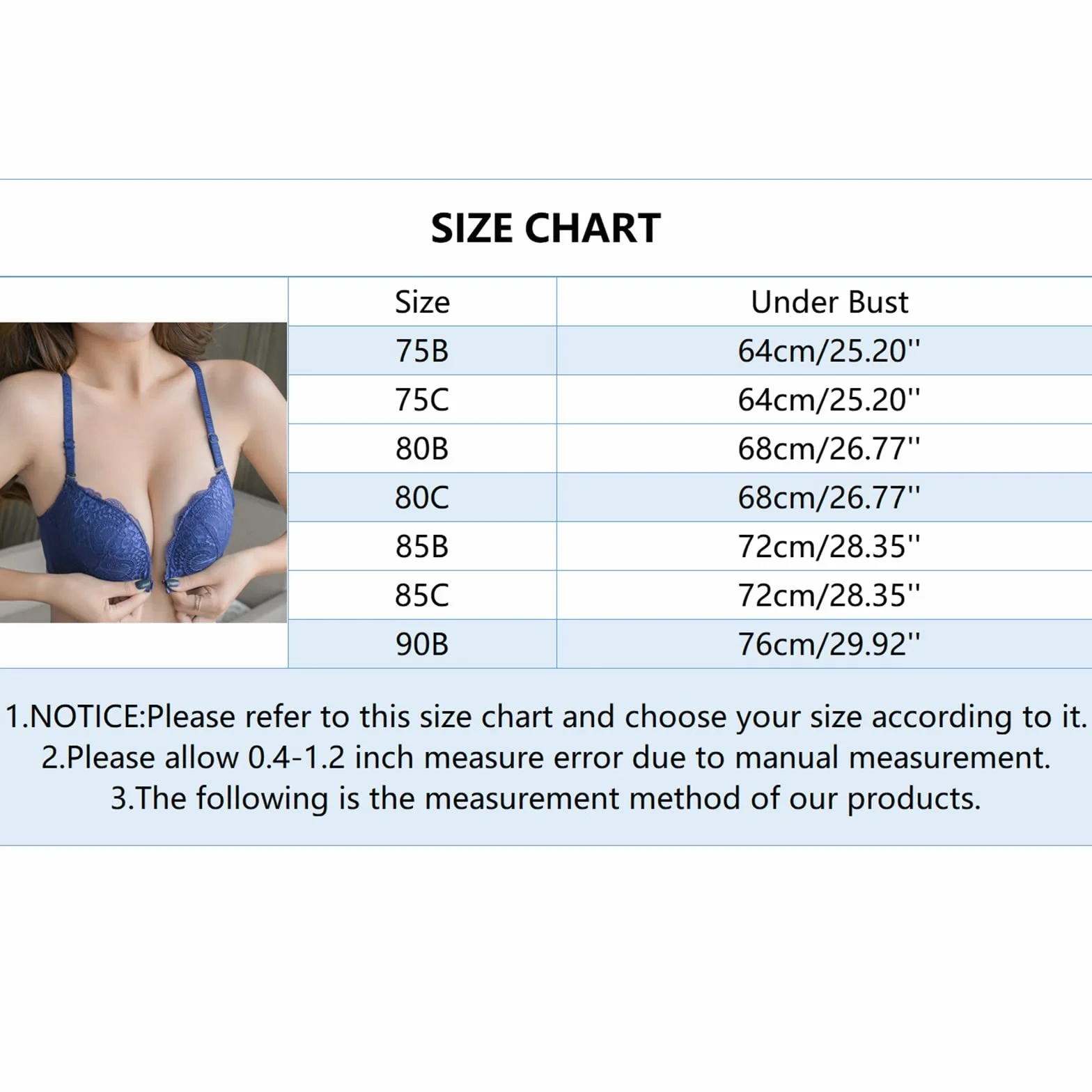 Femmes Soutien-Gorge sans Anneau en Acier Français T Grande Taille sans Couture Doublure Coton