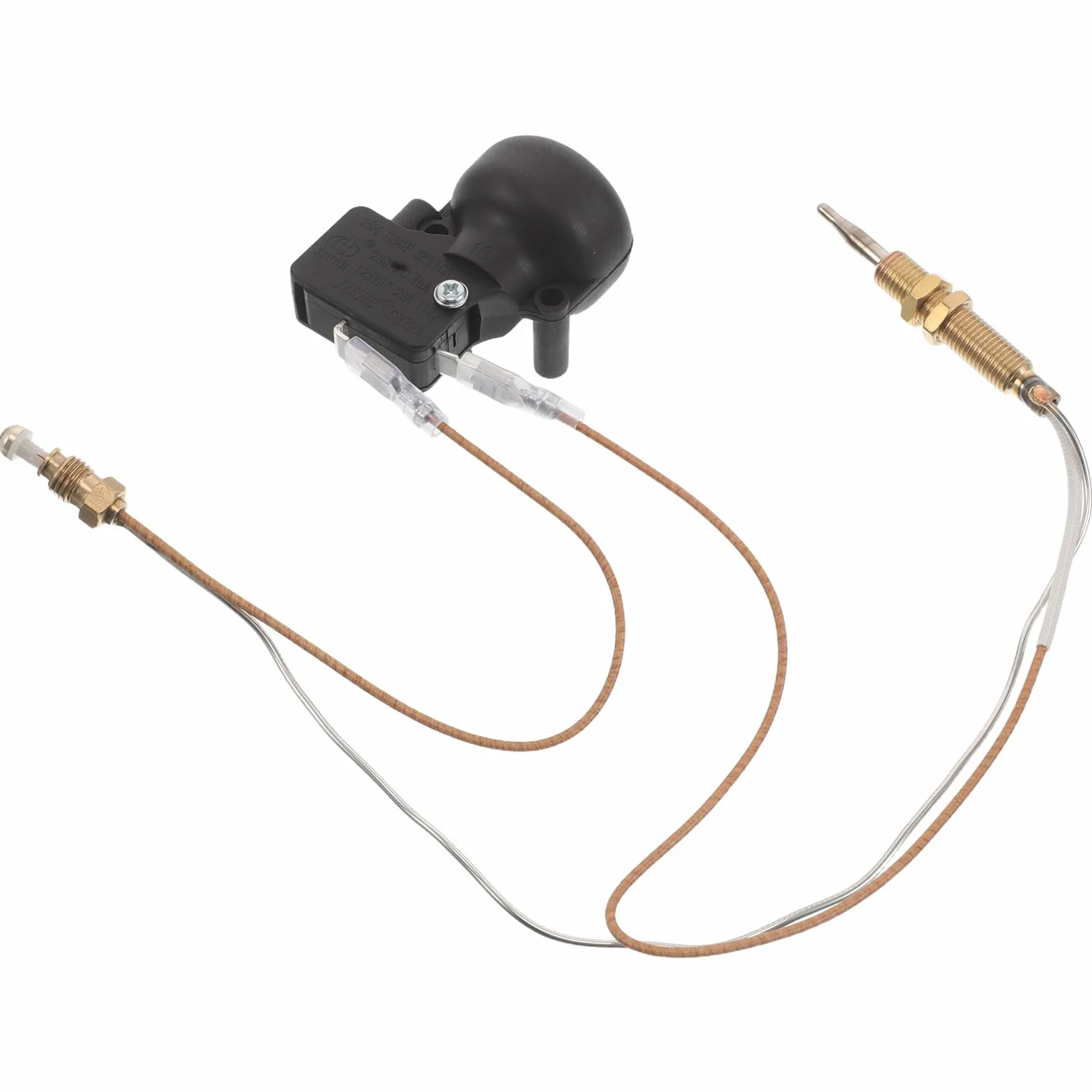 Kit de Sécurité pour Chauffage de Terrasse Extérieur avec Thermocouple Chauffant Pyramidal, Capteur d'Inclinaison 35,5 Cm M8