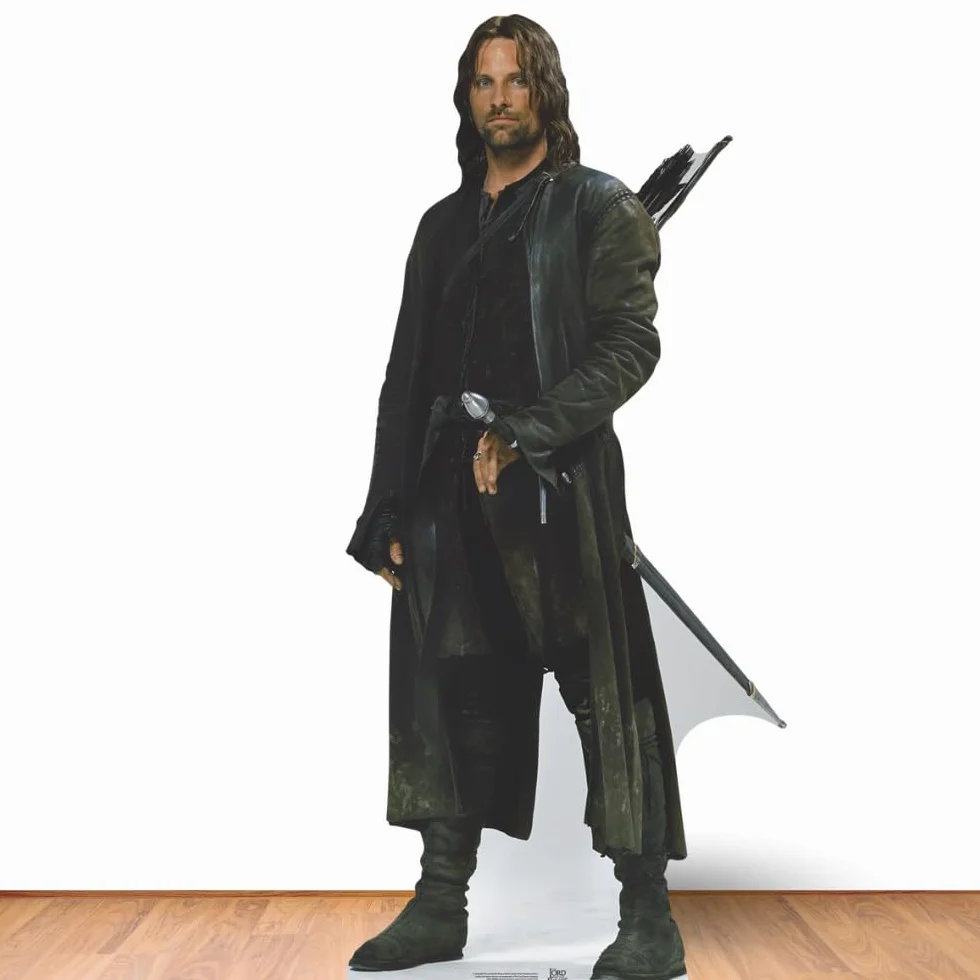 Star Cutouts SC4130 Aragorn - Le Seigneur des Anneaux Découpe en Carton Grandeur Nature