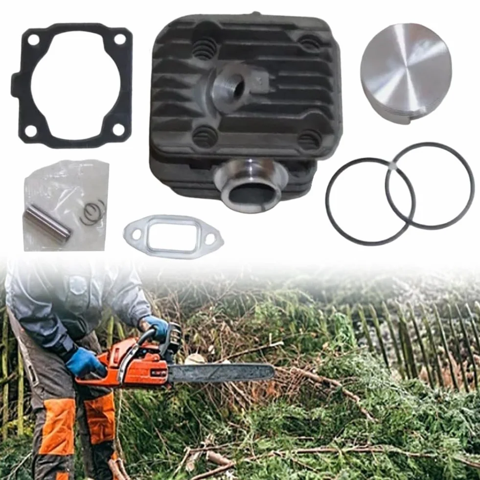 Kit cylindre et piston de rechange pour tronçonneuses MS200 MS200T – Diamètre 40 mm