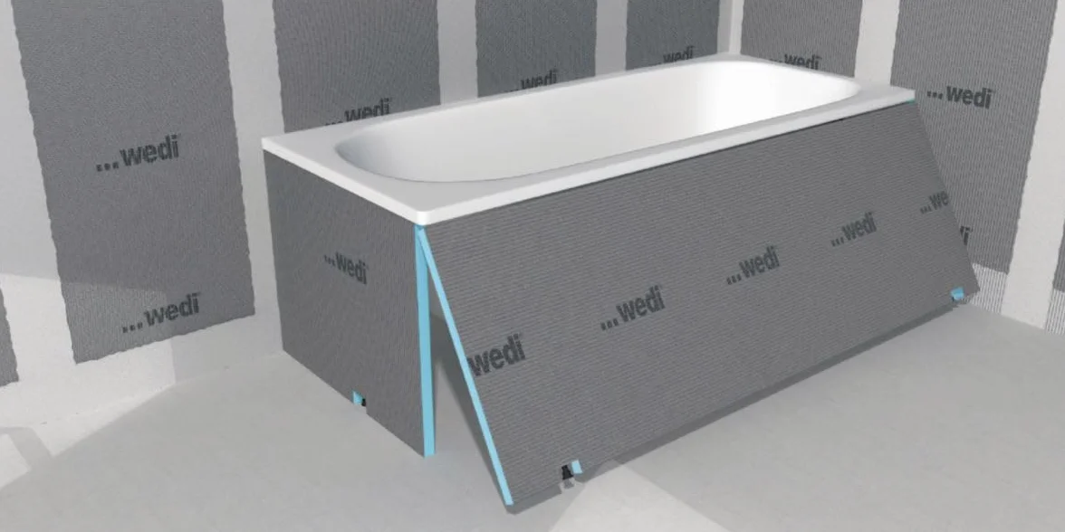 WEDI Tablier de Baignoire à carreler en Mousse Rigide 100% étanche