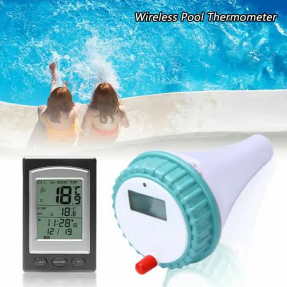 Thermomètre flottant sans fil pour piscine