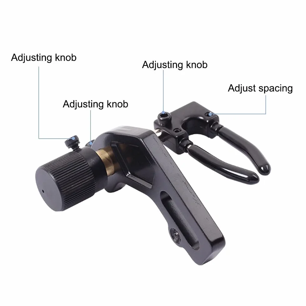 DONGKER Archery Arrow Rest, Lanceur de tir à l'arc réglable, Release à l'arc en alliage d'aluminium, pour accessoires de tir à l'arc de chasse