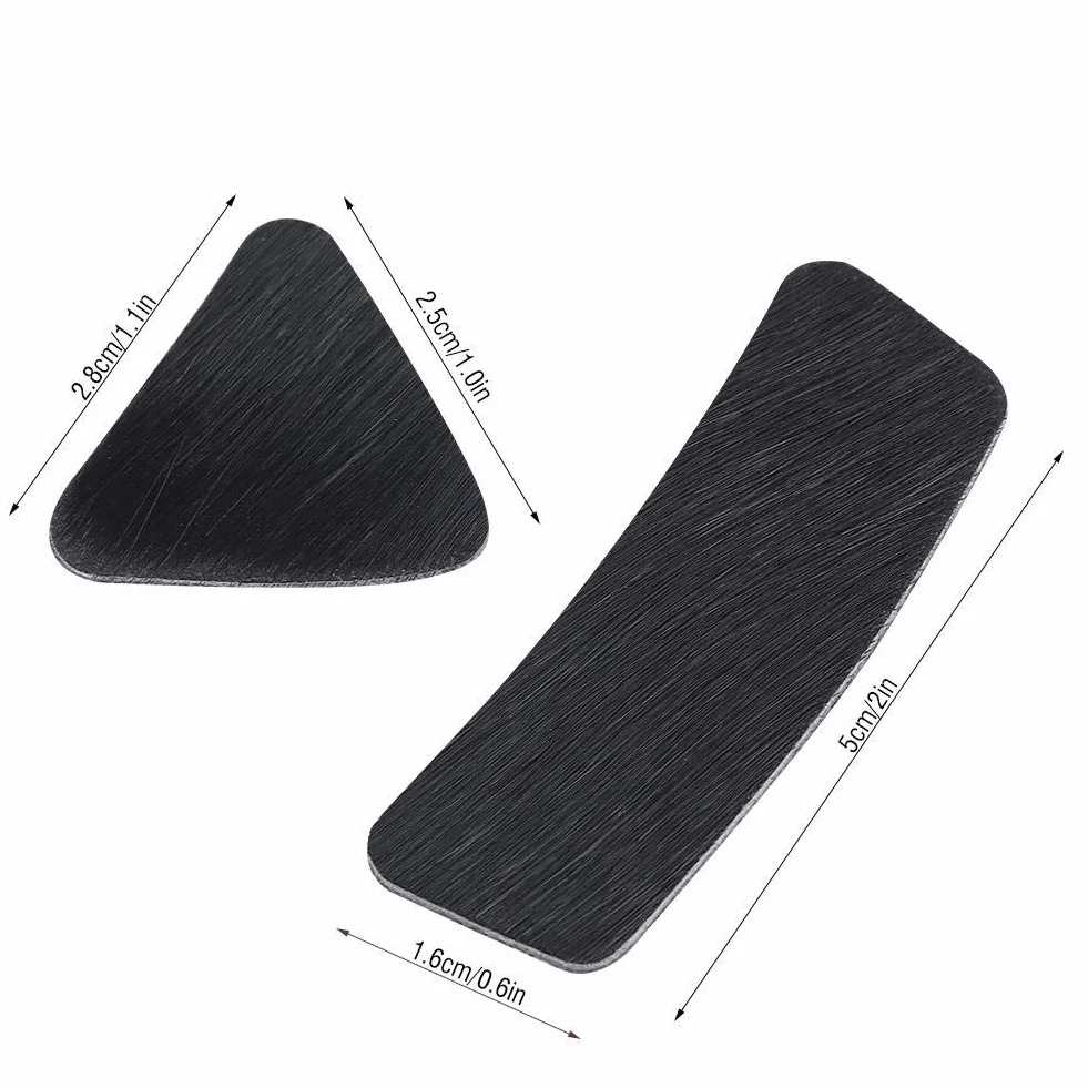 Tbest Rest adesivo, Flèche Re Pad, 2 Pcs Chasse Tir À l'arc Flèche Ree Pad Adhésif Patch Arc Recourbé Flèches Ree Autocollant