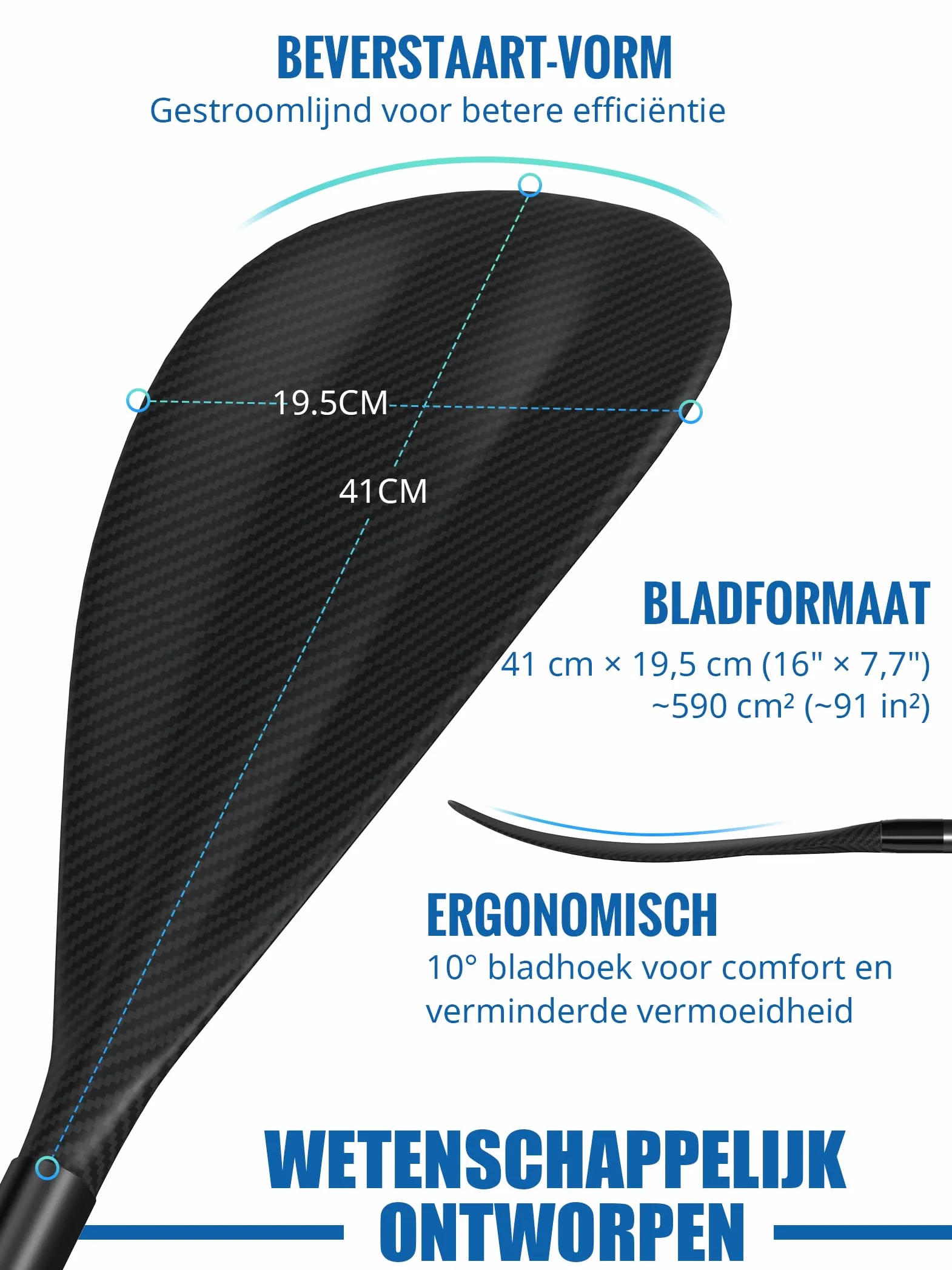 Pagaie Sup 2-en-1 [Carbone ou Aluminium], Pliable en 4 Parties et réglable, avec pales renforcées en PP, pour Kayak et Stand Up Paddle